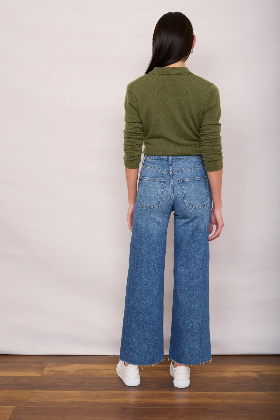 Grace Wide Straight Leg Jean - Mid Vintage - Image 4