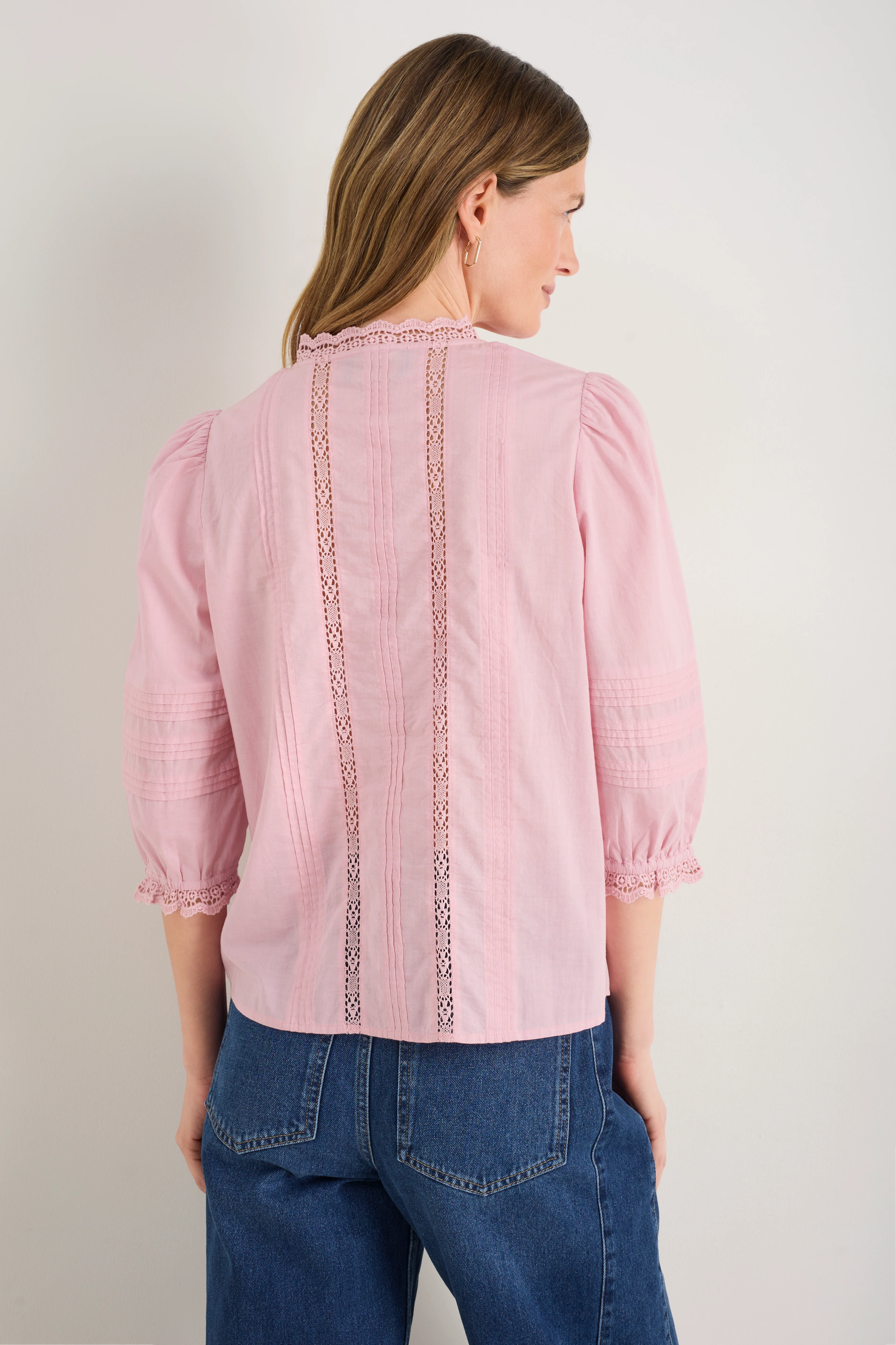 Isla Blouse - Blush Pink - Image 4