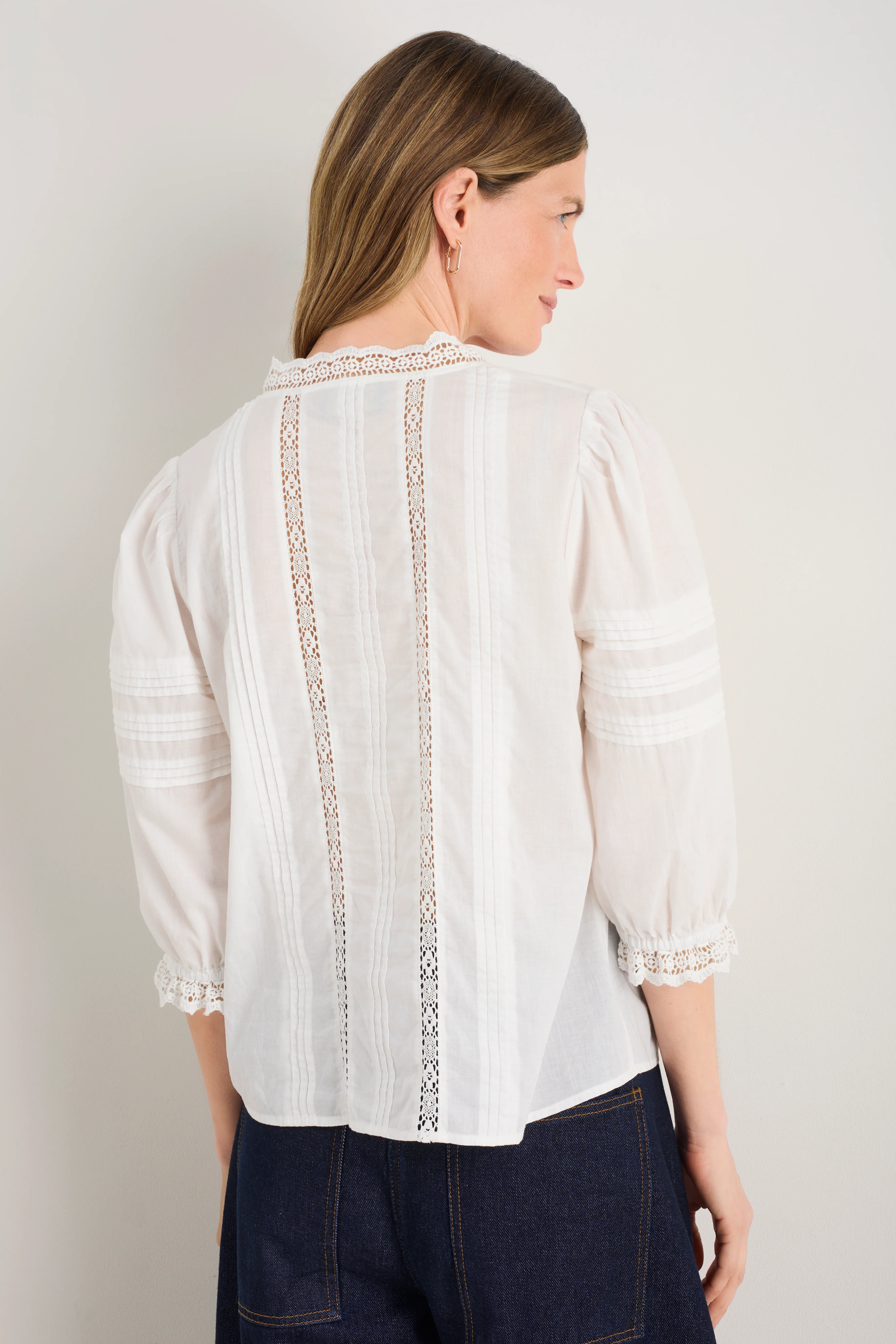 Isla Blouse - Ivory - Image 4