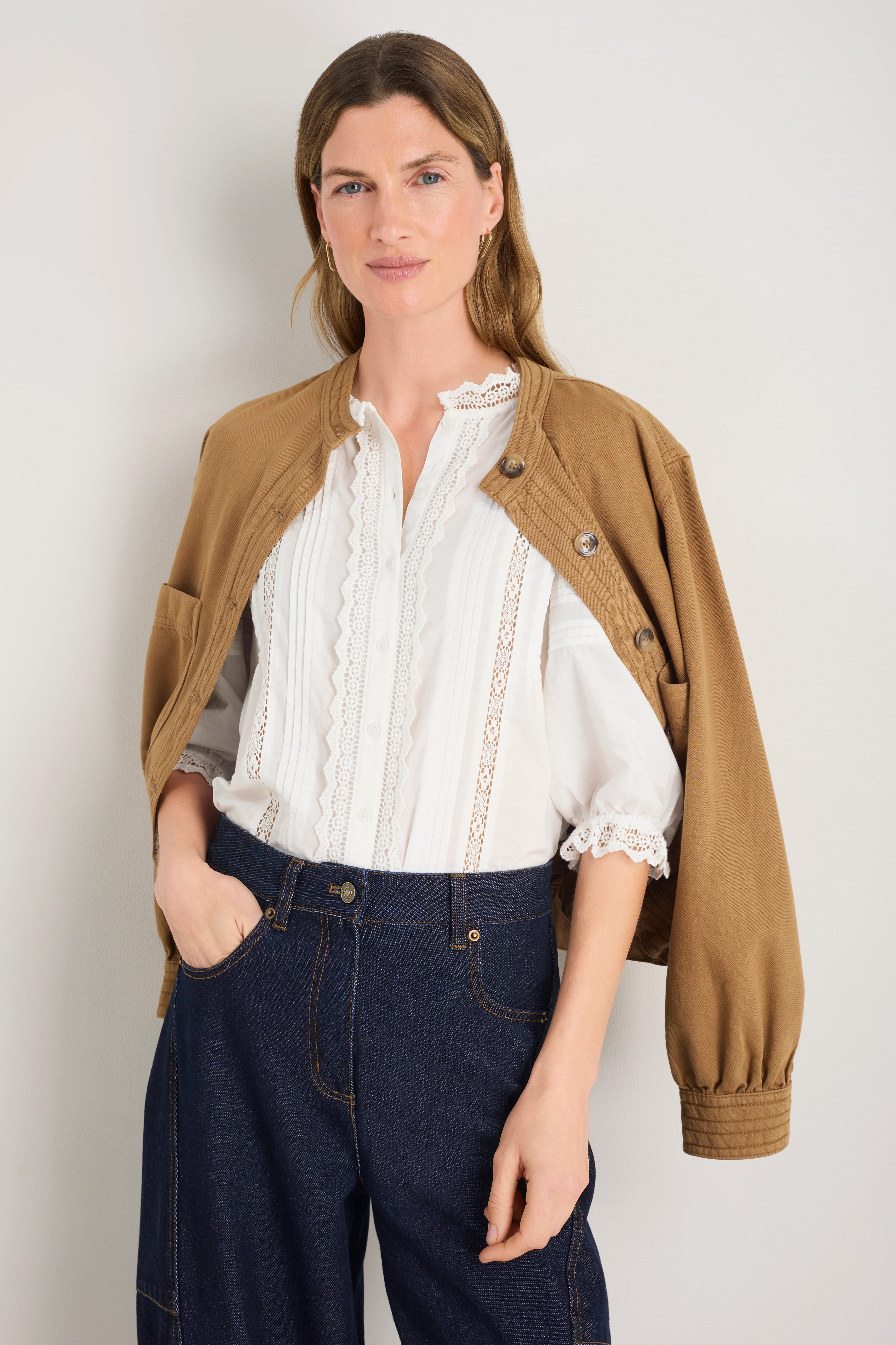 Isla Blouse - Ivory - Image 5
