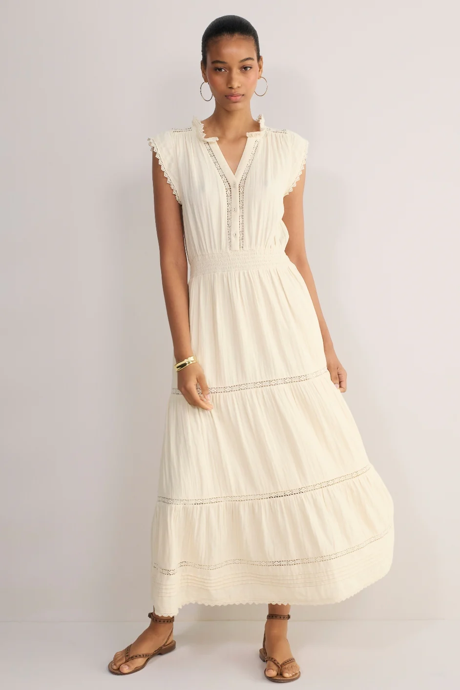 Jacinda Dress - Sandstone - Image 6