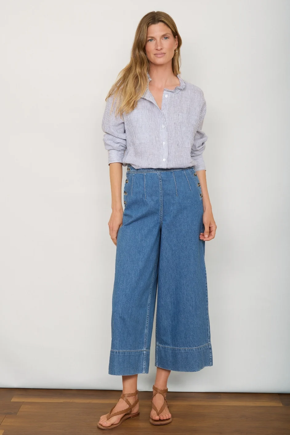 Jade Sailor Jean - Mid Wash - Image 2
