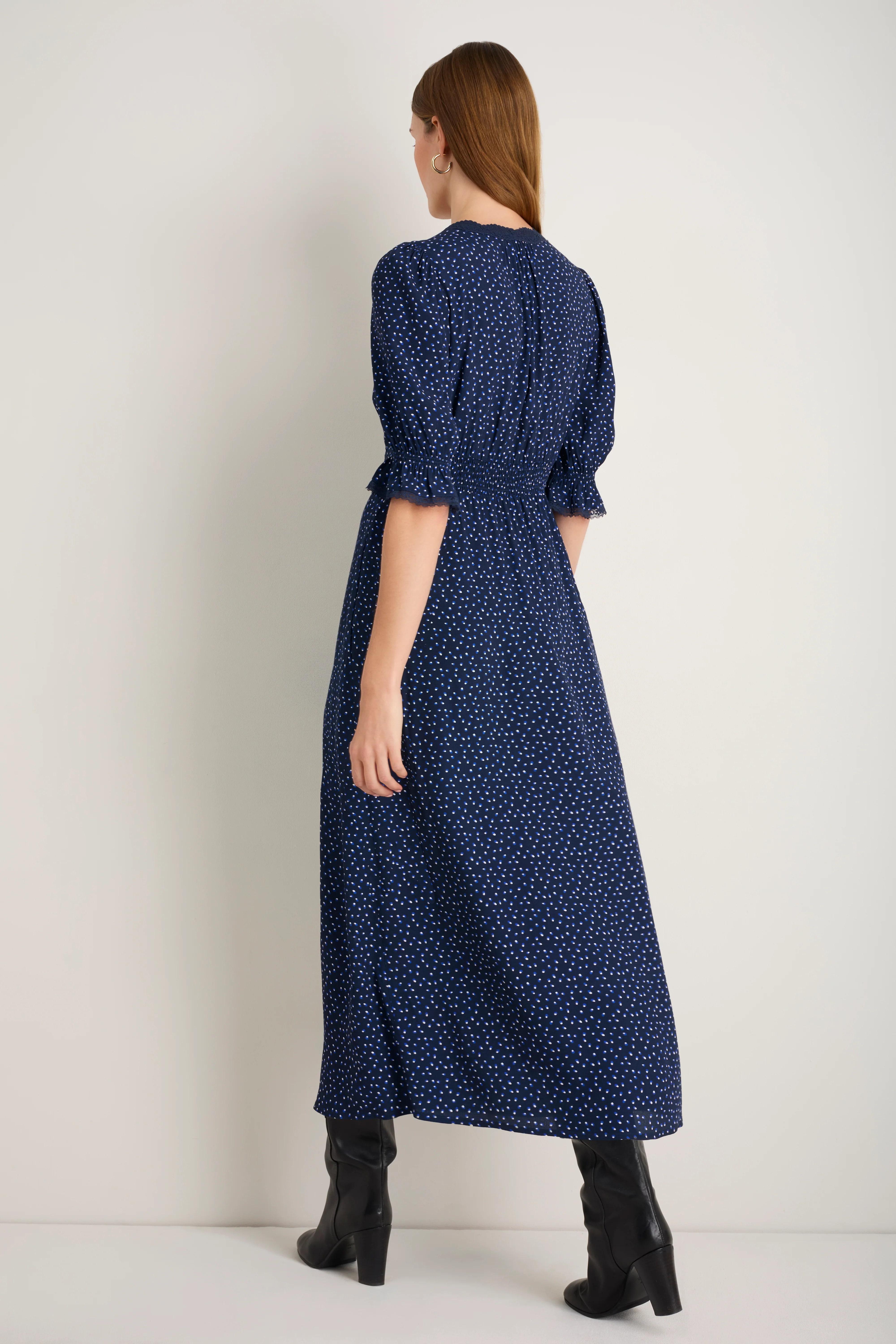 Jamie Dress - Midnight Seed Print - Image 4