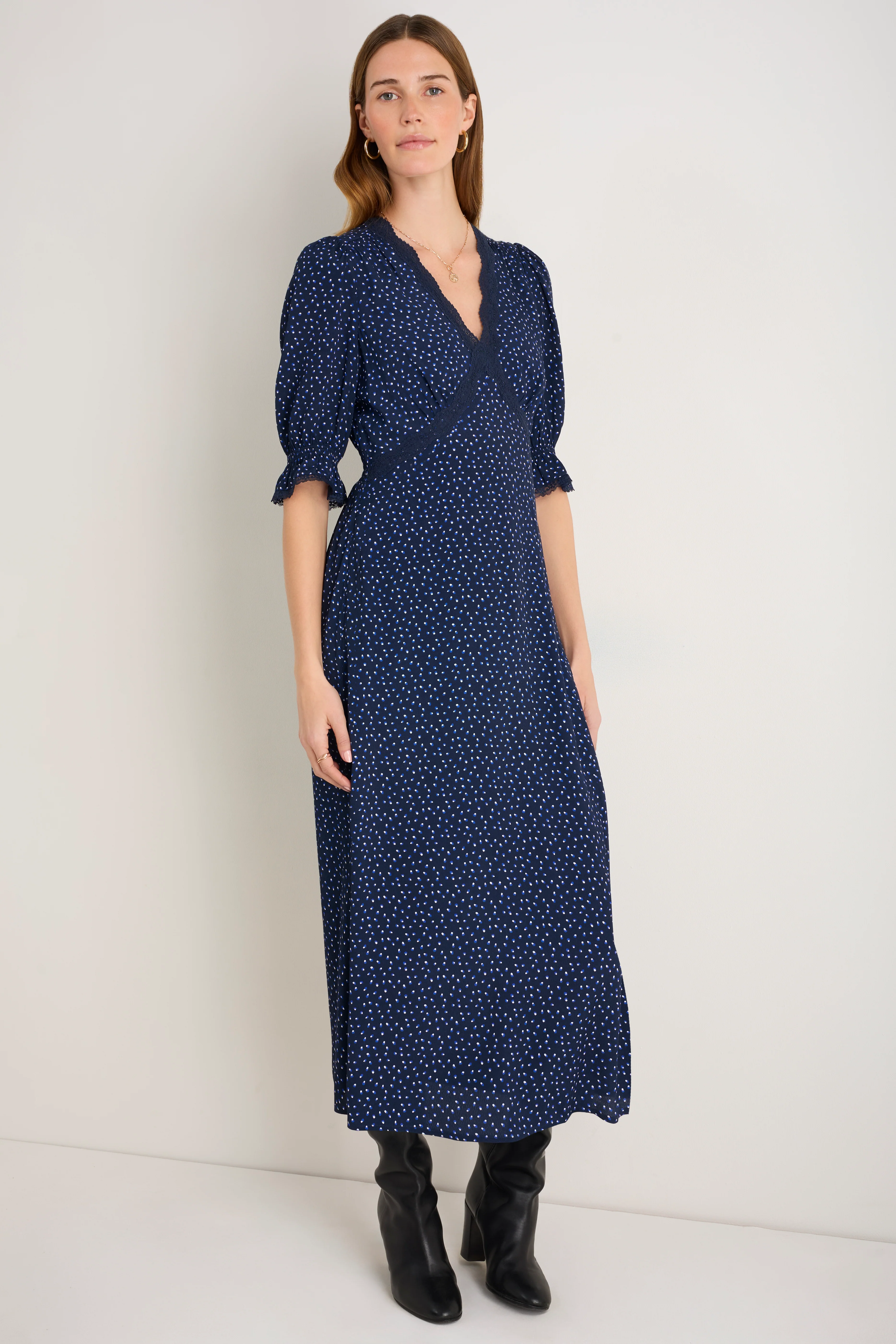 Jamie Dress - Midnight Seed Print - Image 5