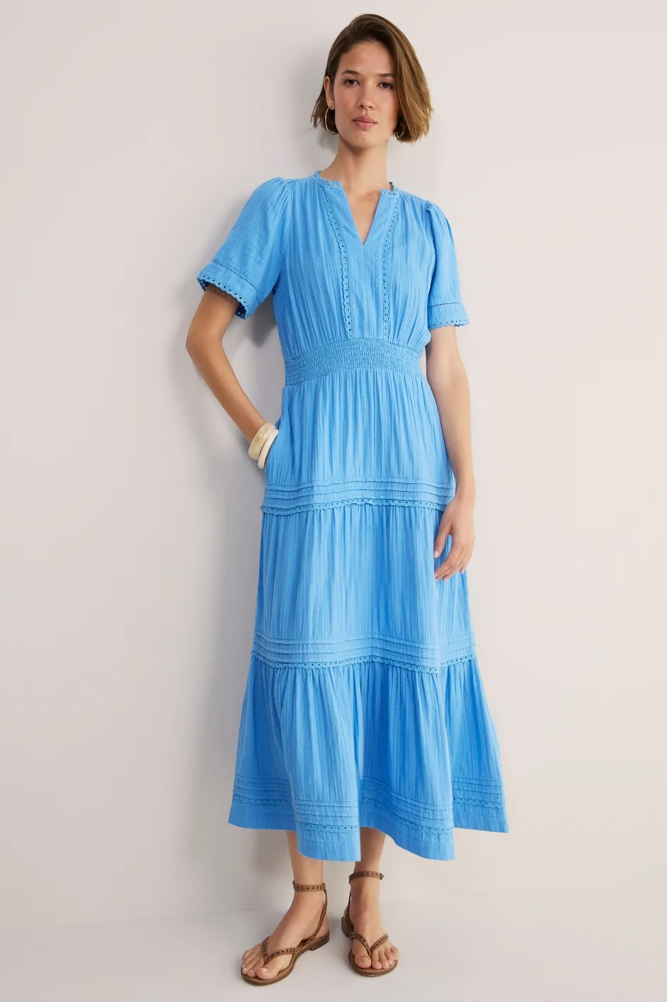 Jocelyn Dress - Denim Blue - Image 3