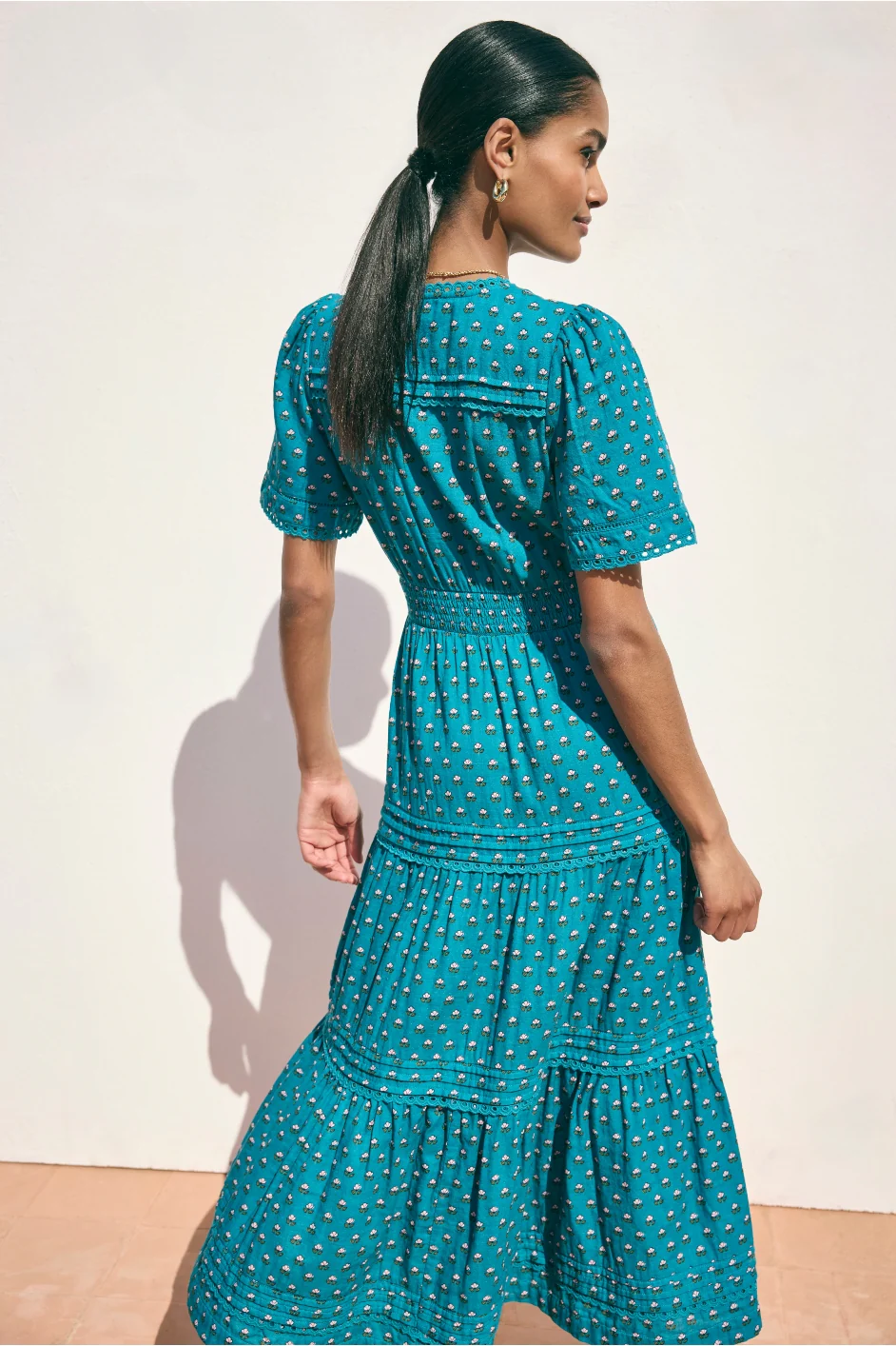 Jocelyn Dress - Petal Woodblock - Image 3