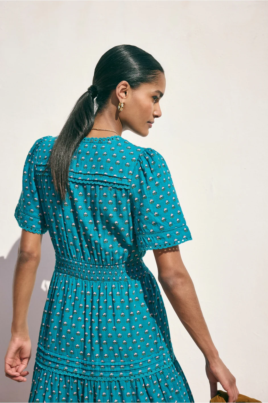 Jocelyn Dress - Petal Woodblock - Image 5