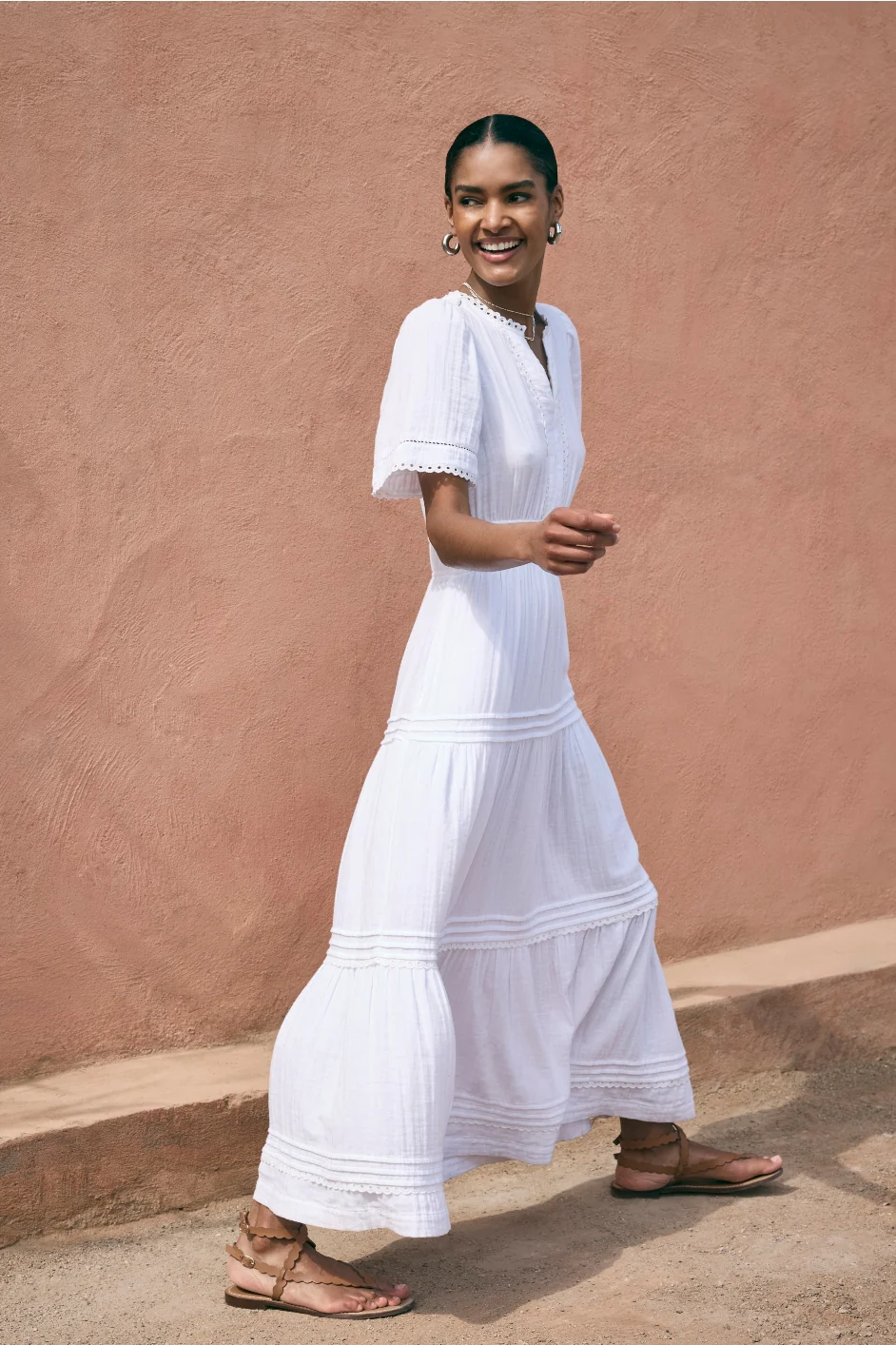 Jocelyn Dress - White - Image 3