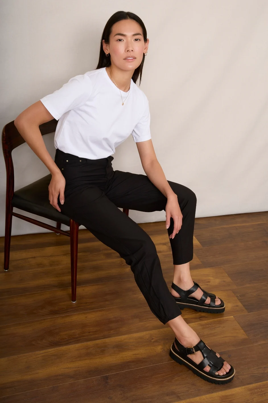 June Cargo Trouser - Black - Image 3