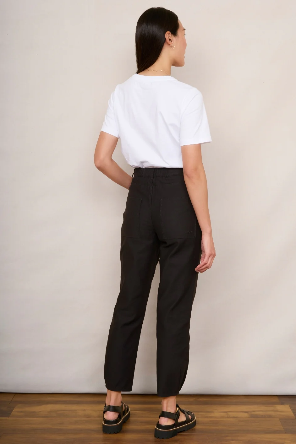 June Cargo Trouser - Black - Image 4