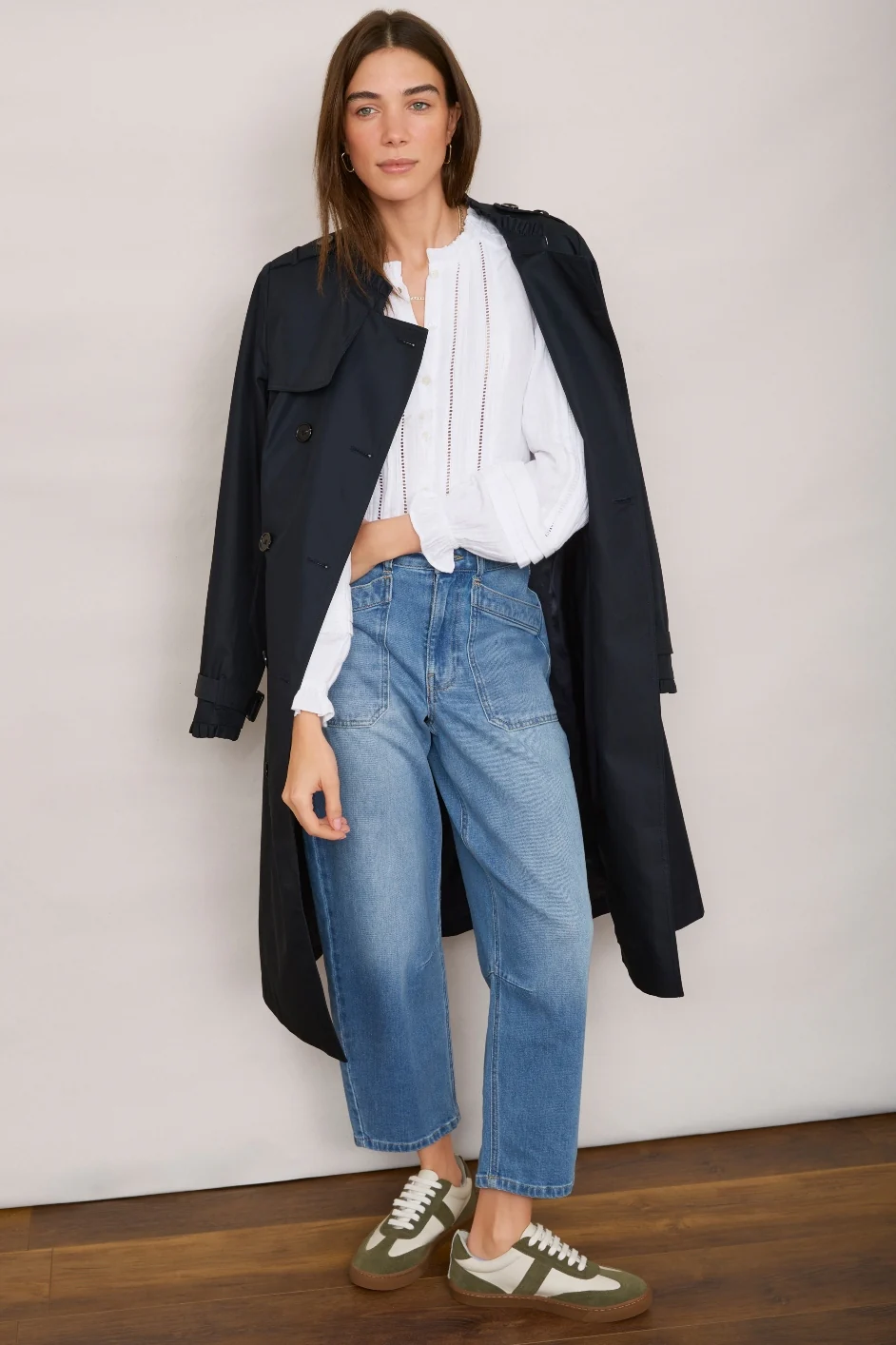 Kaya Cargo Barrel Jean - Light Wash - Image 4
