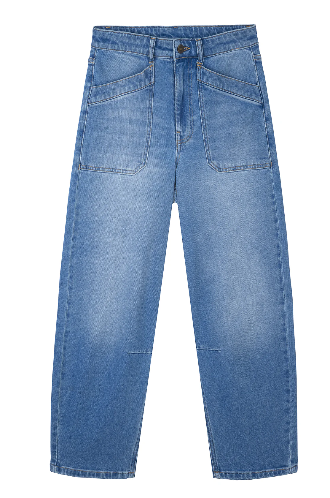 Kaya Cargo Barrel Jean - Light Wash - Image 5