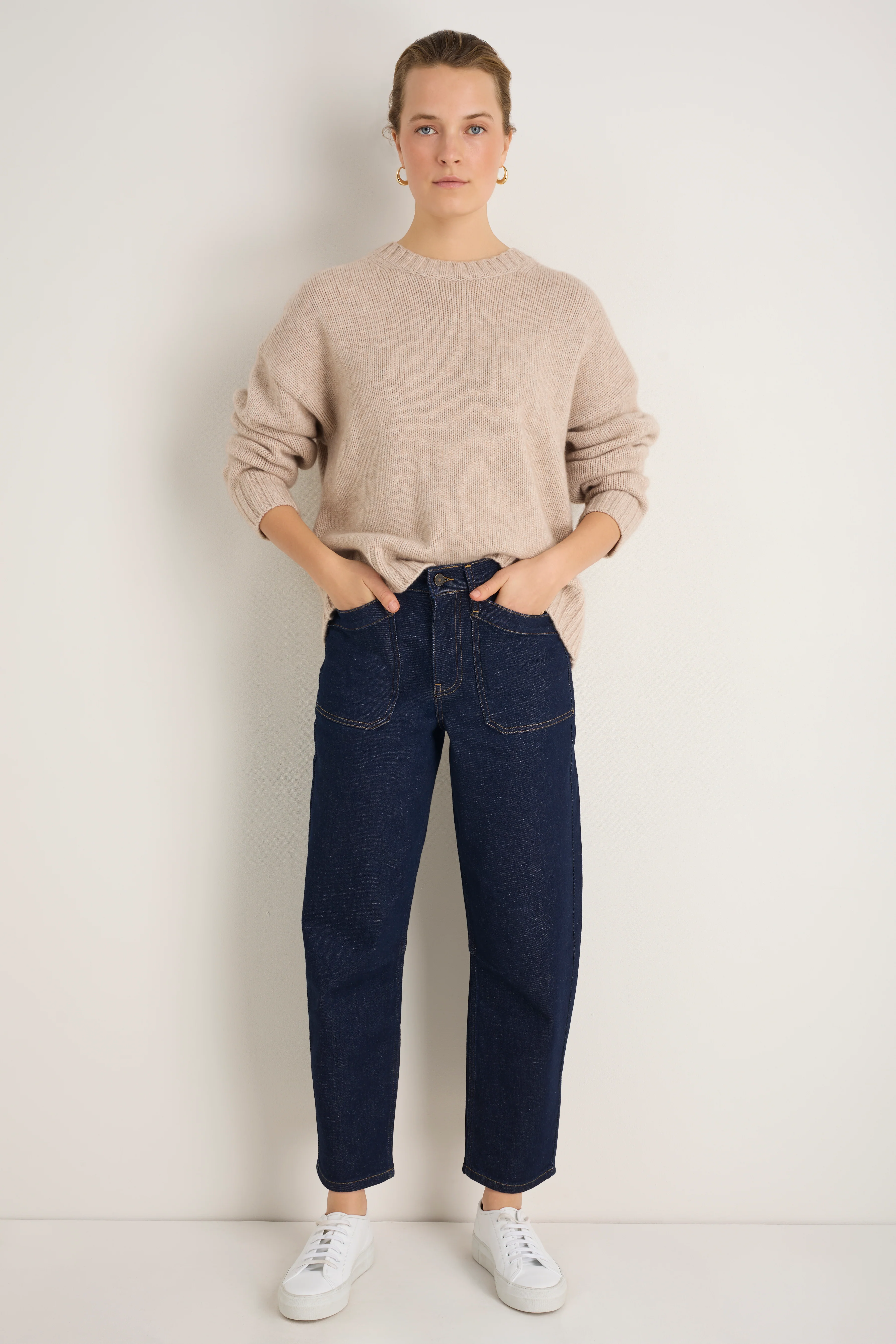 Kaya Cargo Barrel Jean - Rinse Wash - Image 8