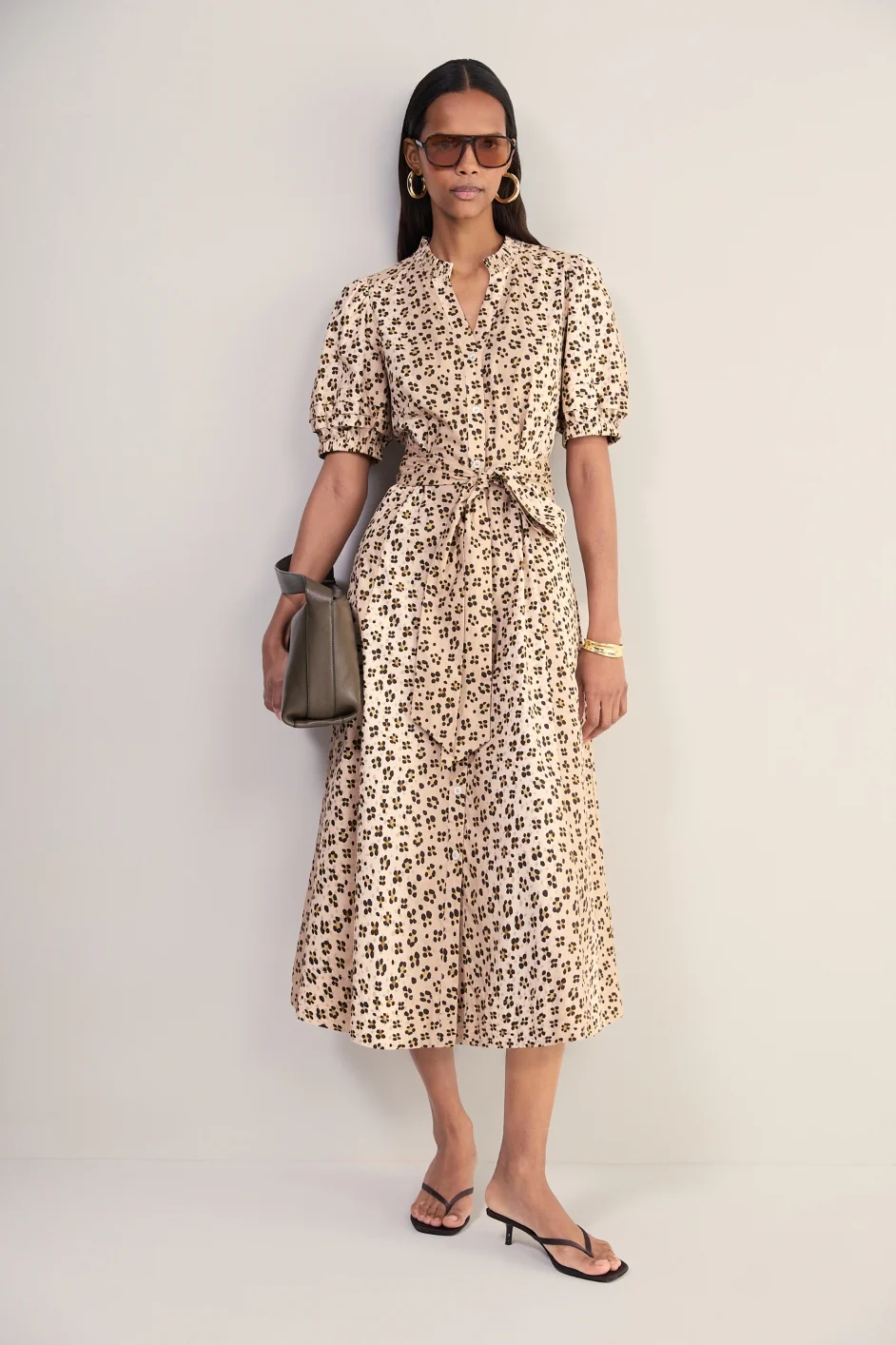 Kelly Dress - Leopard - Image 3