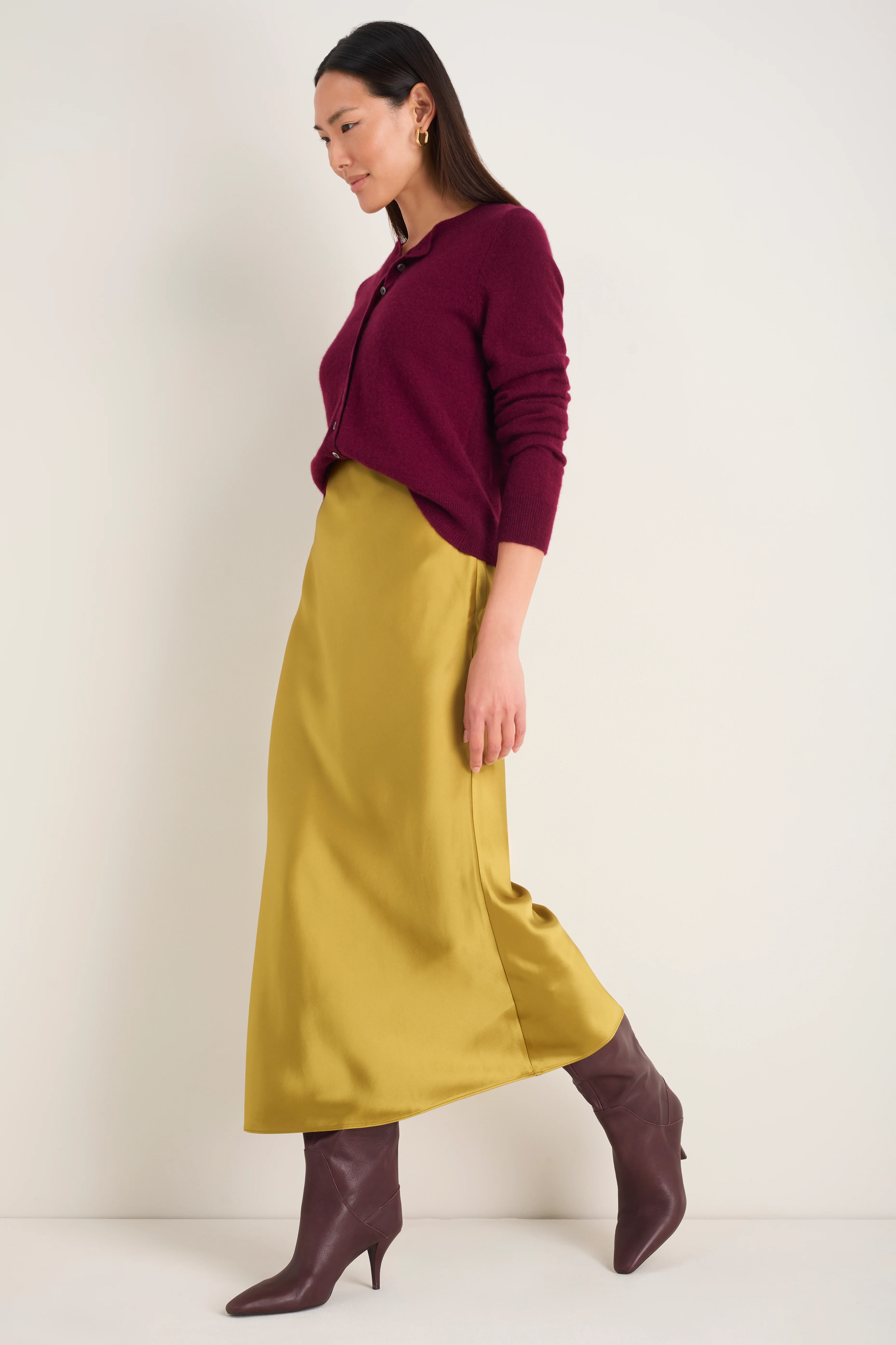 Kendall Skirt - Chartreuse - Image 3