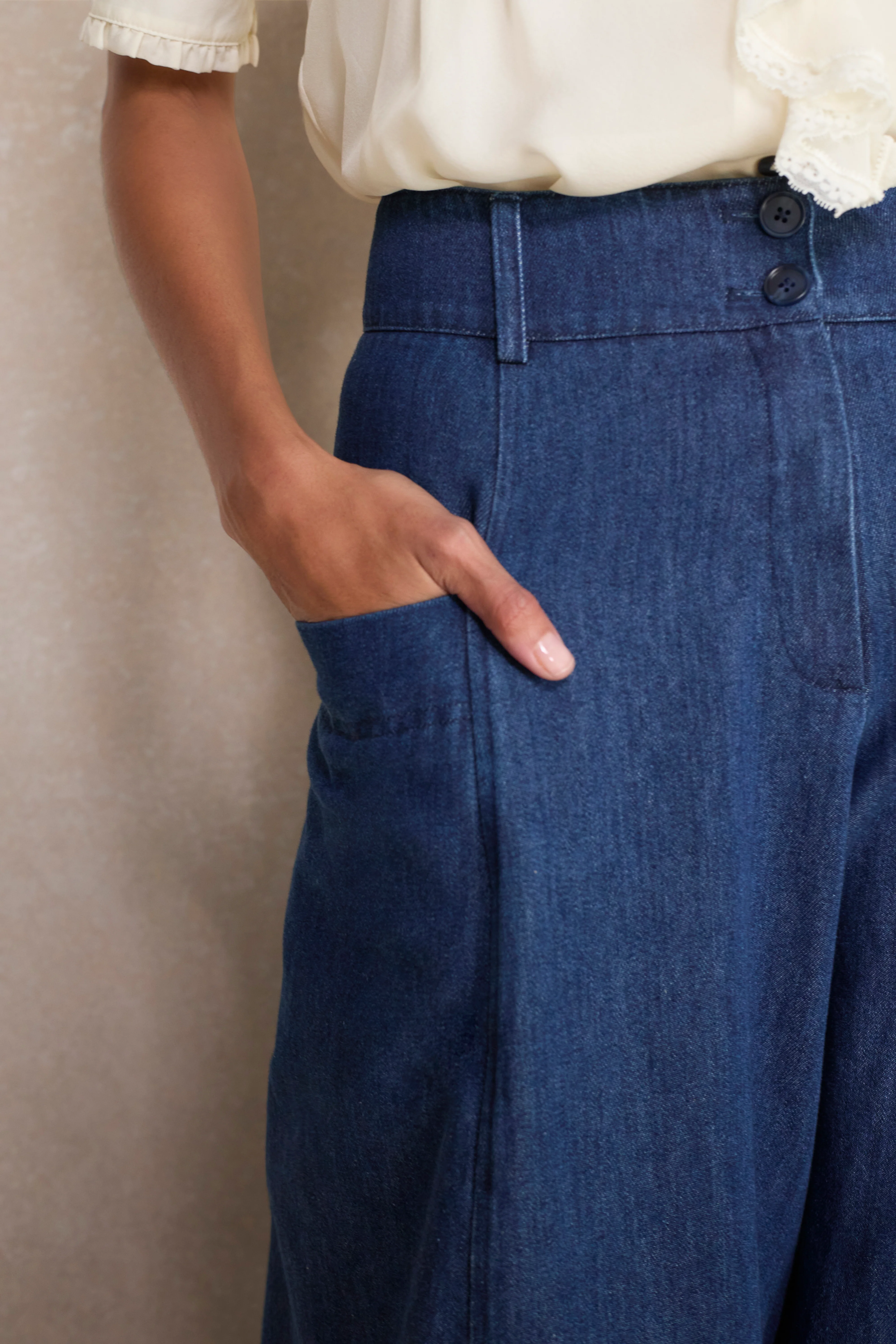Lila Culotte - Indigo - Image 3