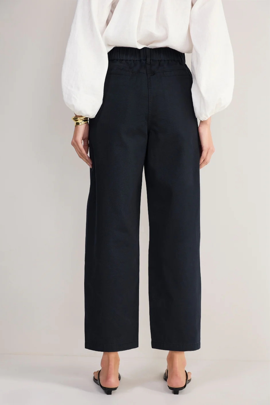 Lilian Patch Pocket Chino - Midnight - Image 4