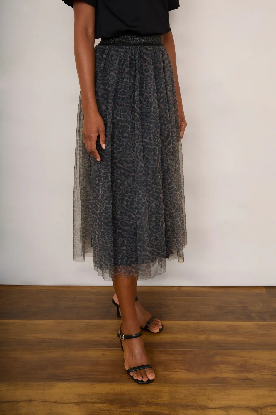 Lou Lou Tulle Skirt - Leopard - Image 2