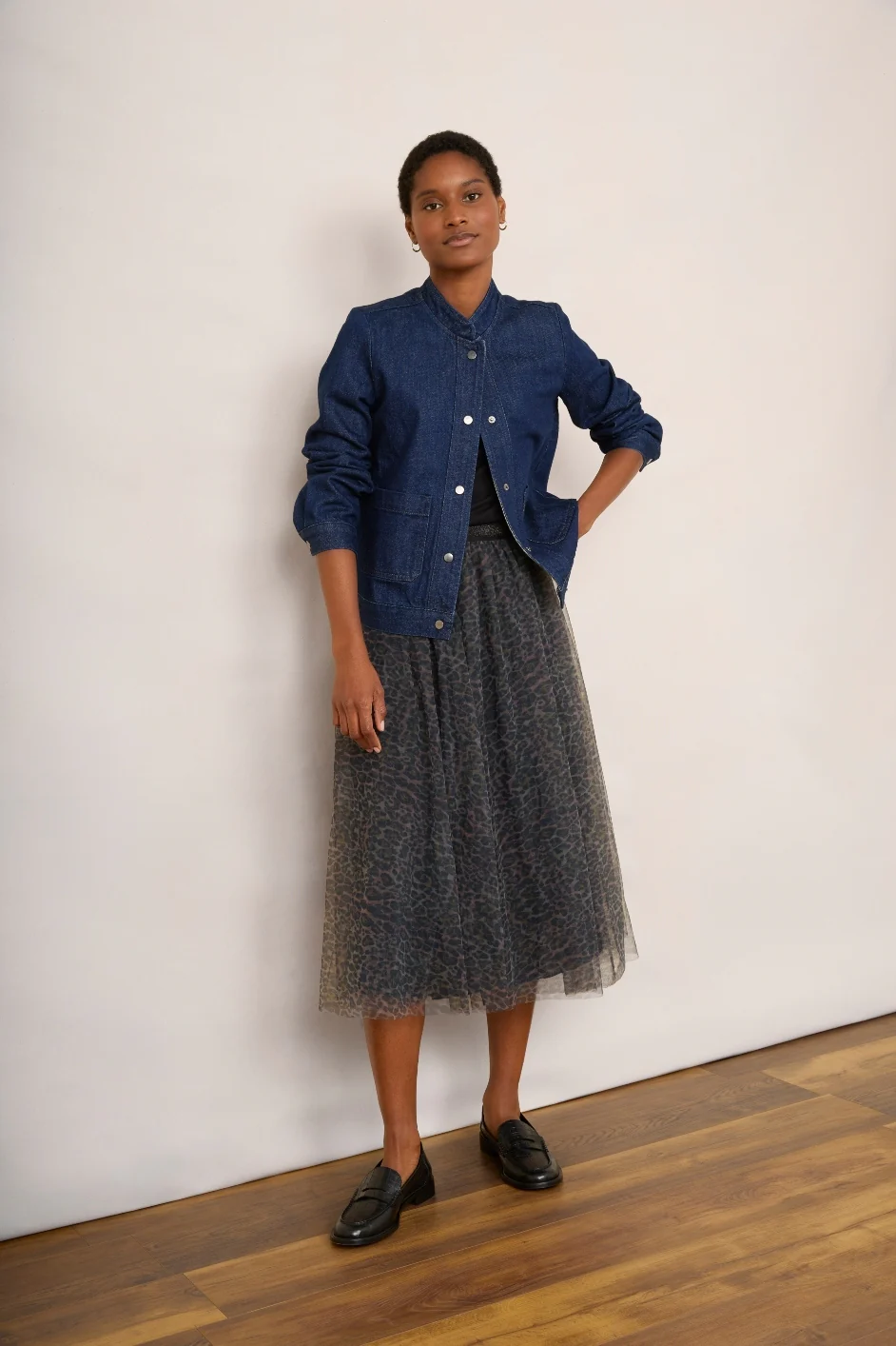 Lou Lou Tulle Skirt - Leopard - Image 4