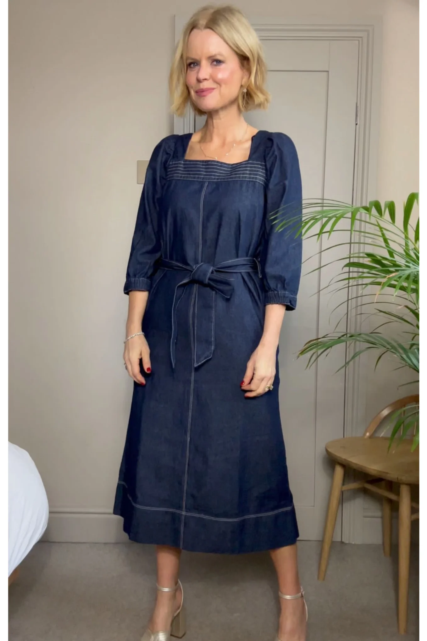 Lucy Dress - Denim - Image 3