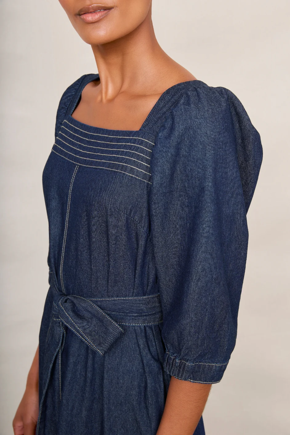 Lucy Dress - Denim - Image 5