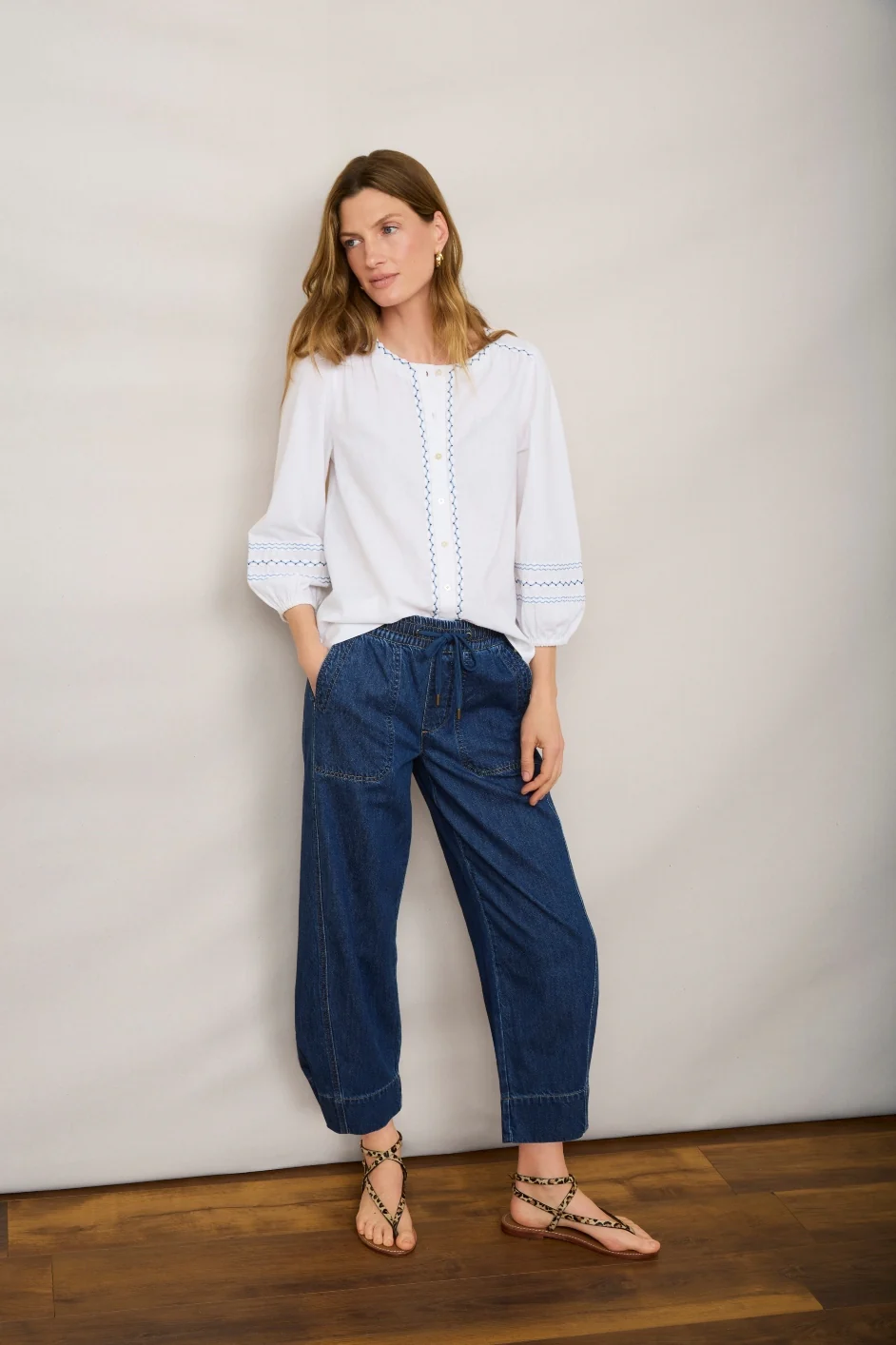 Luella Tie Jean - Rinse Wash - Image 2