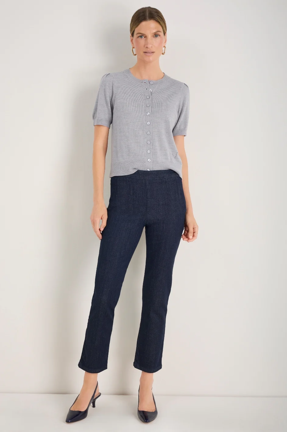 Lyra Slim Leg Stretch Jean - Indigo