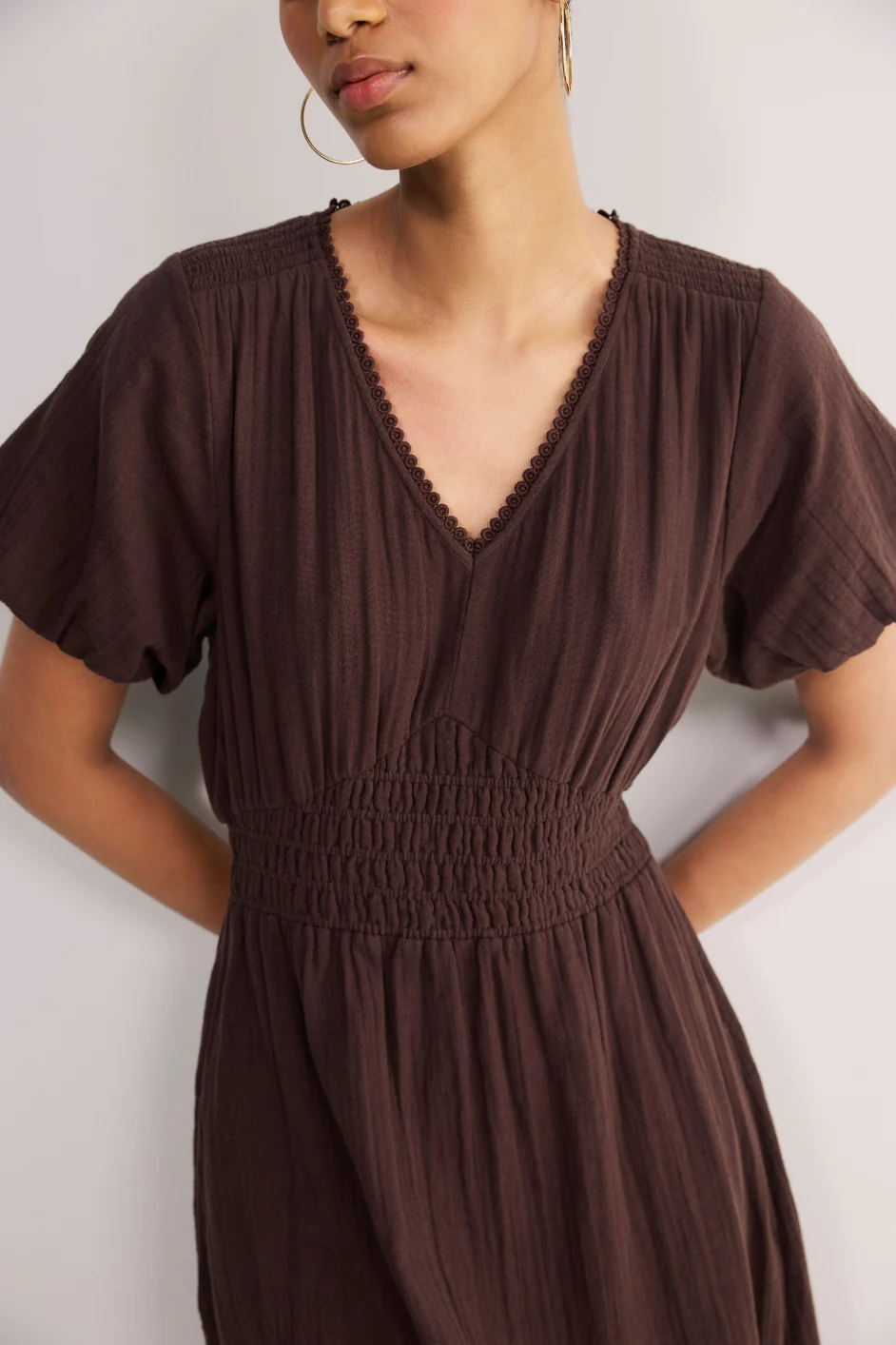 Maeva Dress - Cocoa - Image 2