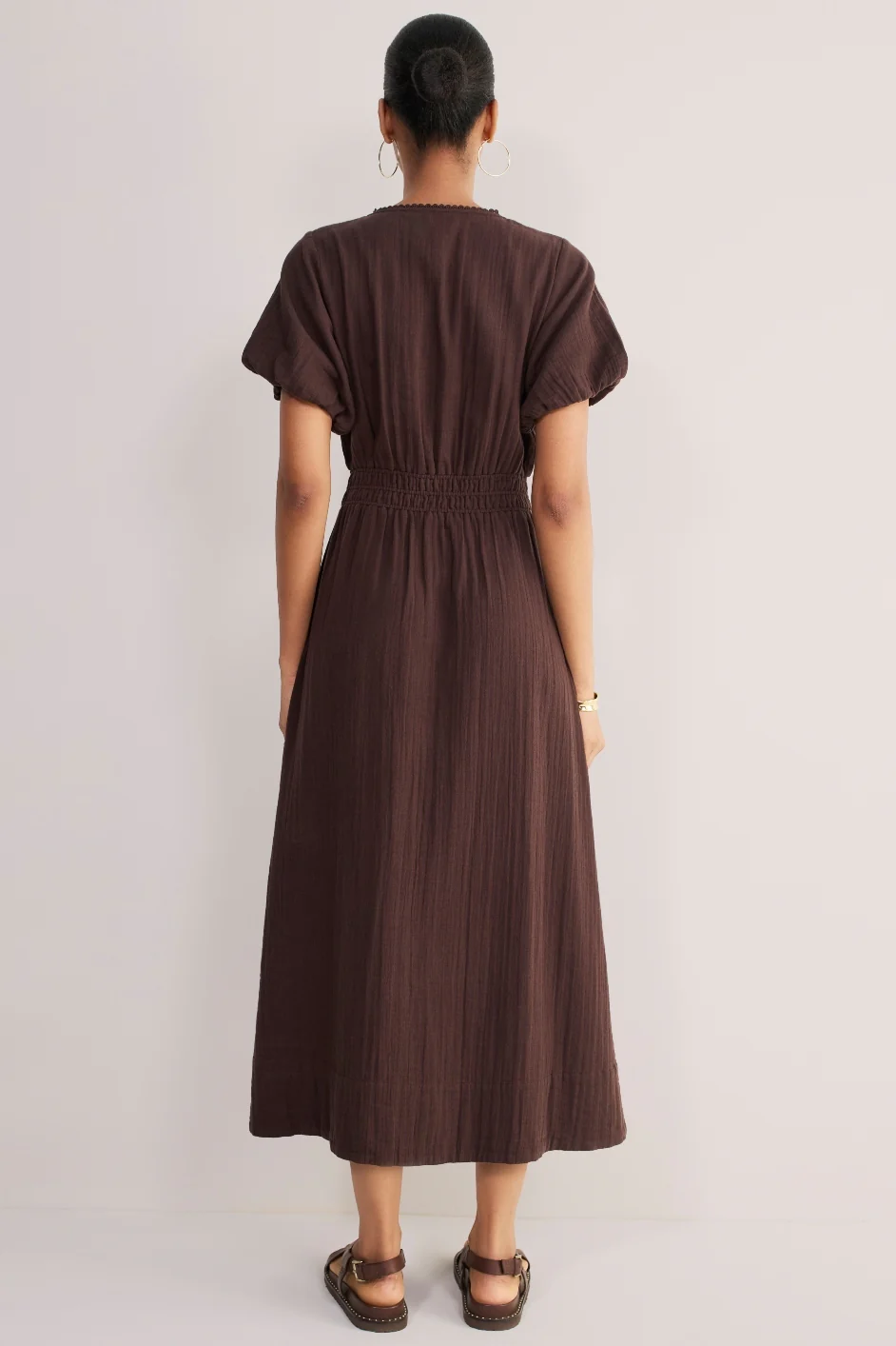Maeva Dress - Cocoa - Image 5