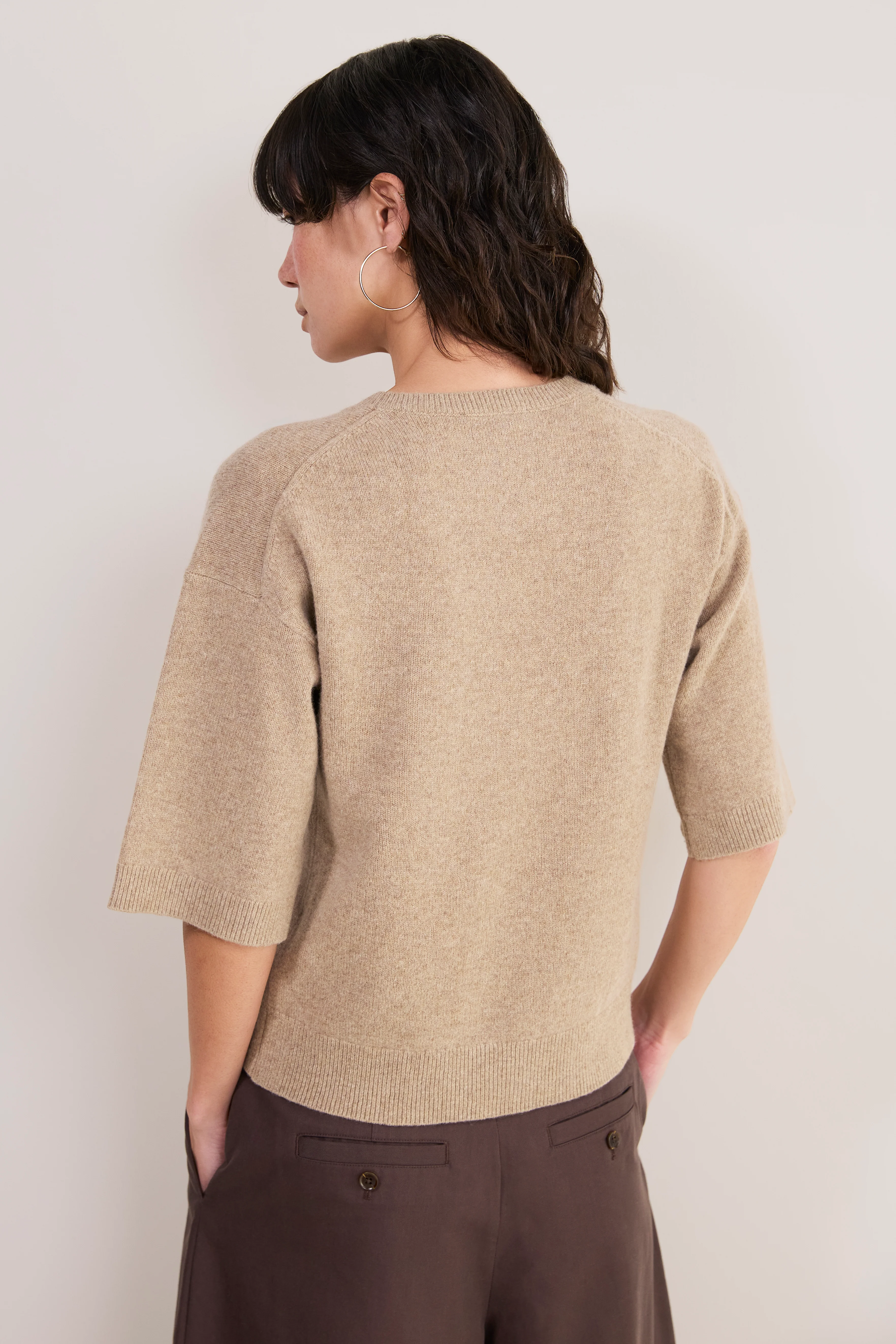 Maeve Knitted Top - Oatmeal - Image 3