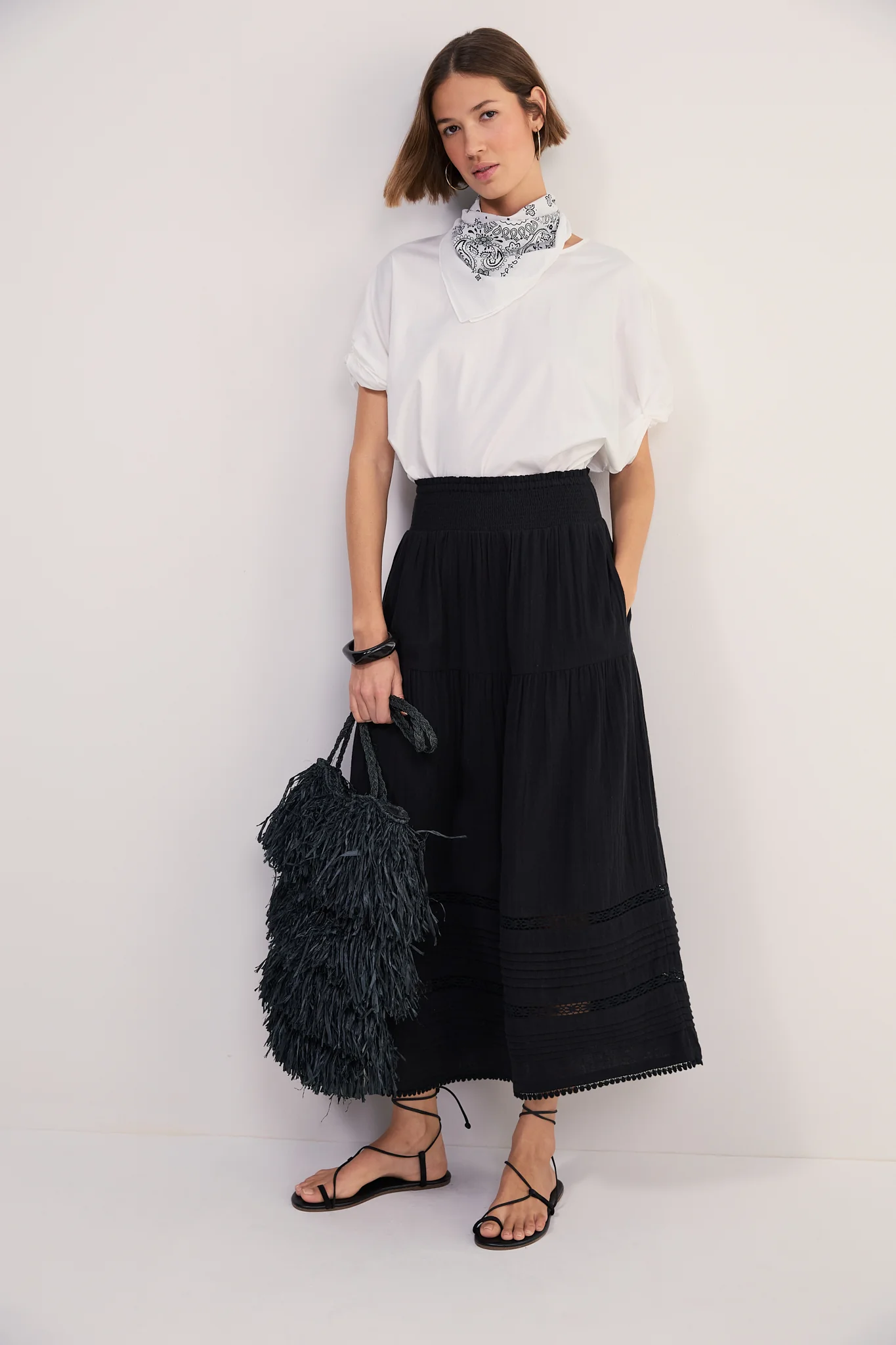 Margot Skirt - Black - Image 4