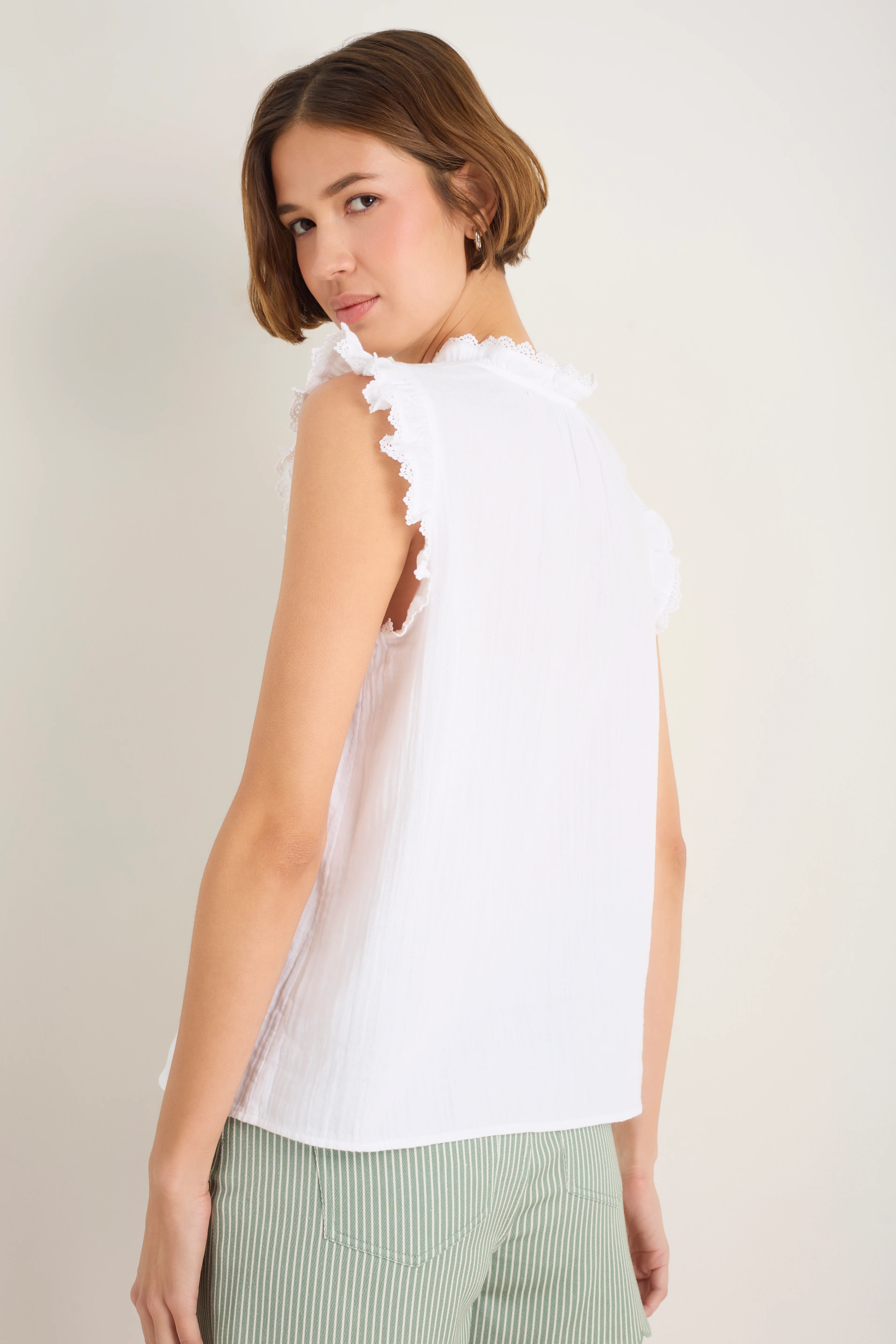 Marlow Top - White - Image 7