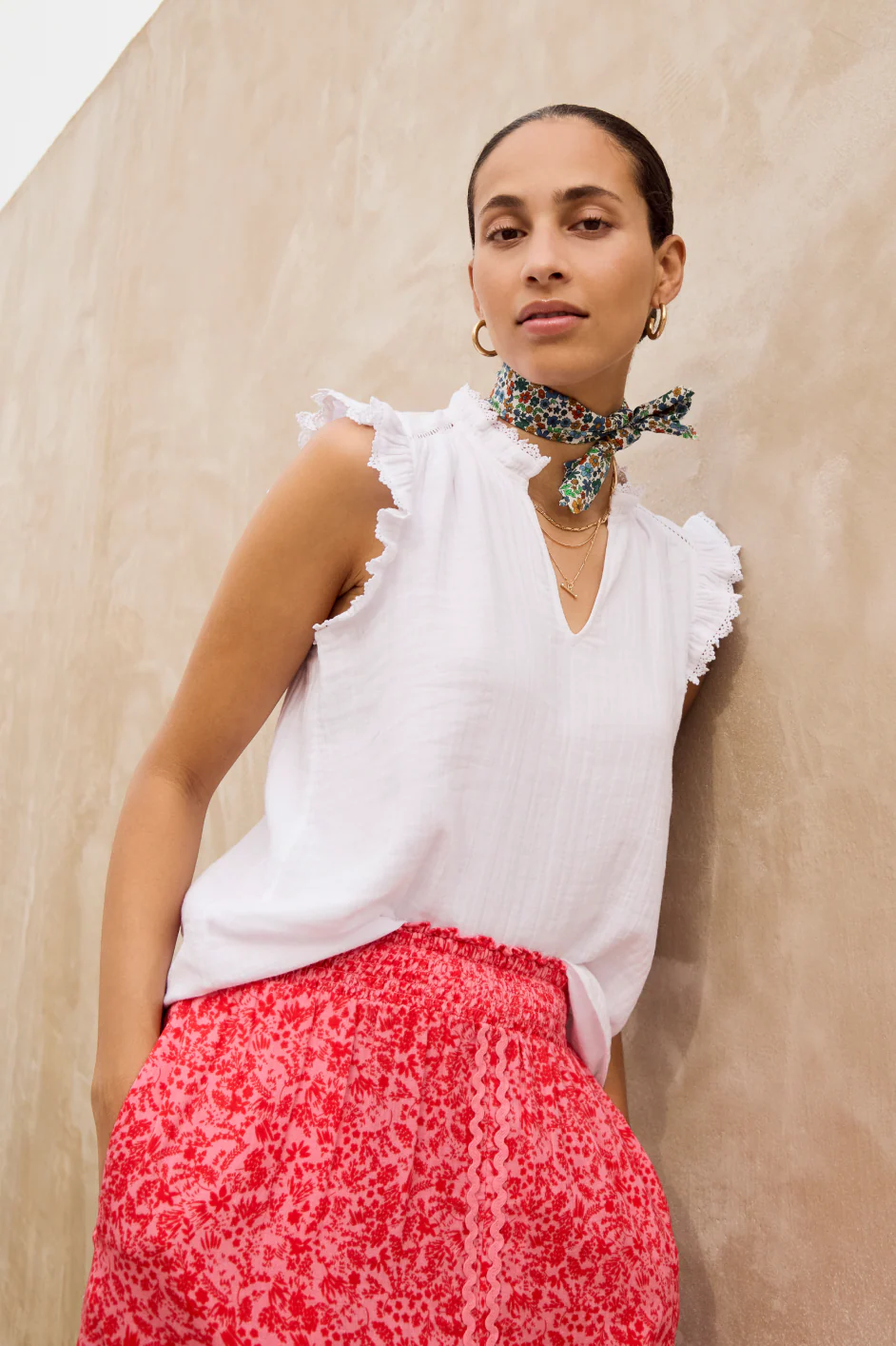 Marlow Top - White - Image 8