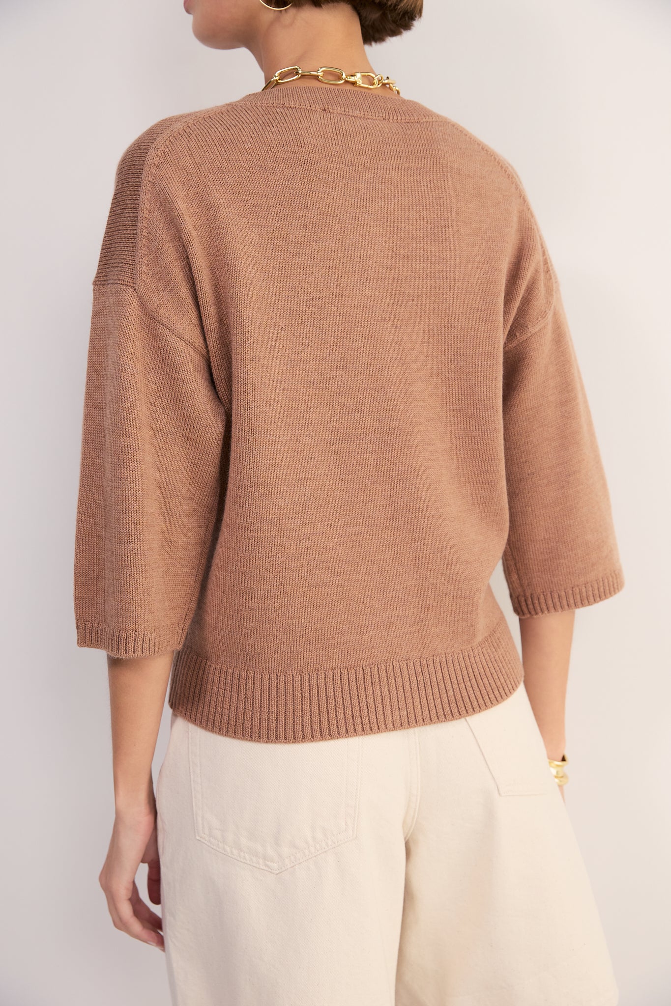 Mia Cardigan - Toffee - Image 7