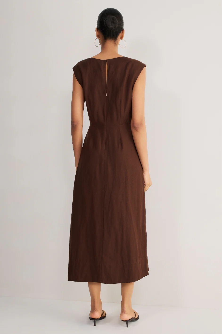 Monikh Dress - Cocoa - Image 4