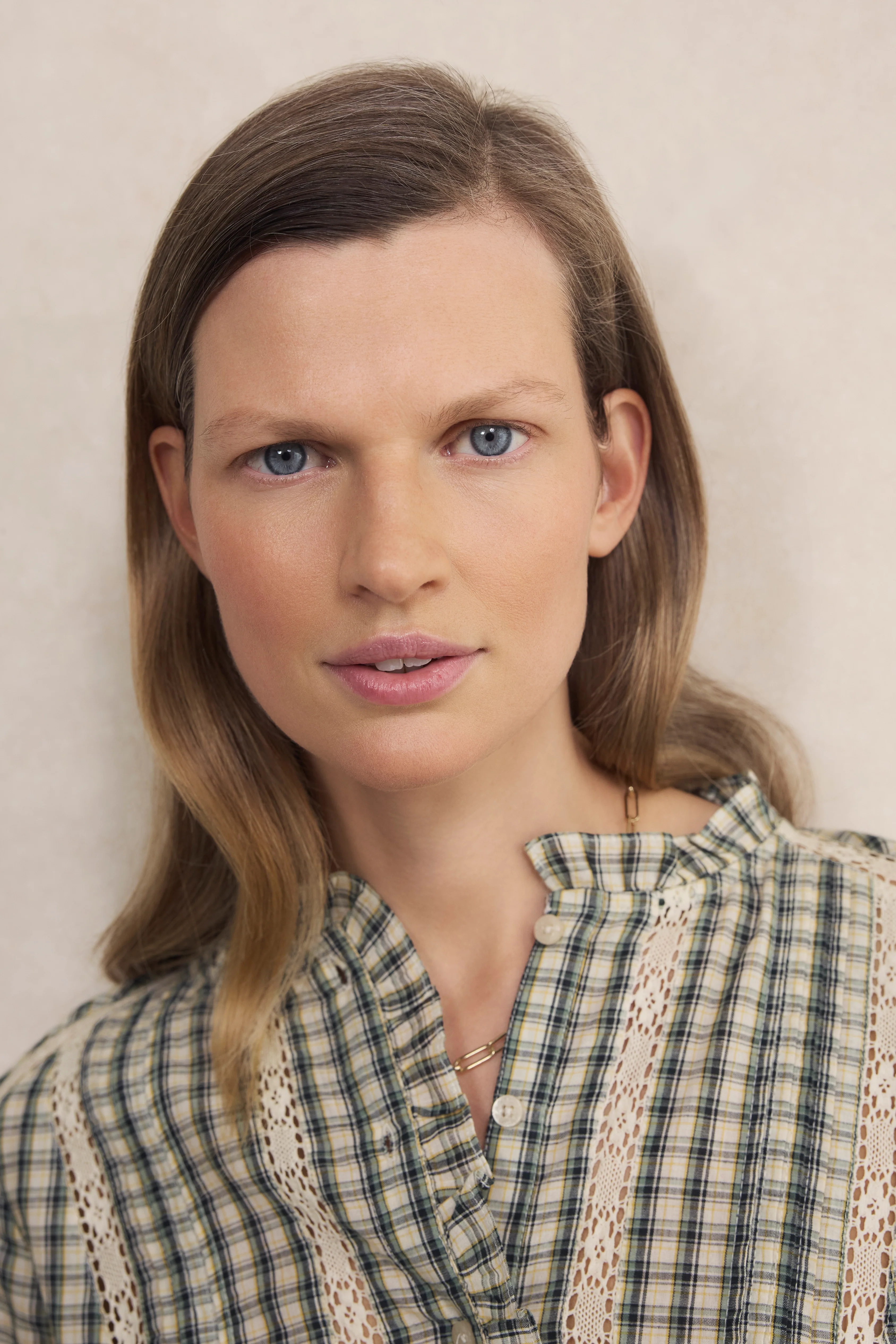 Nelly Blouse - Multi Check - Image 5
