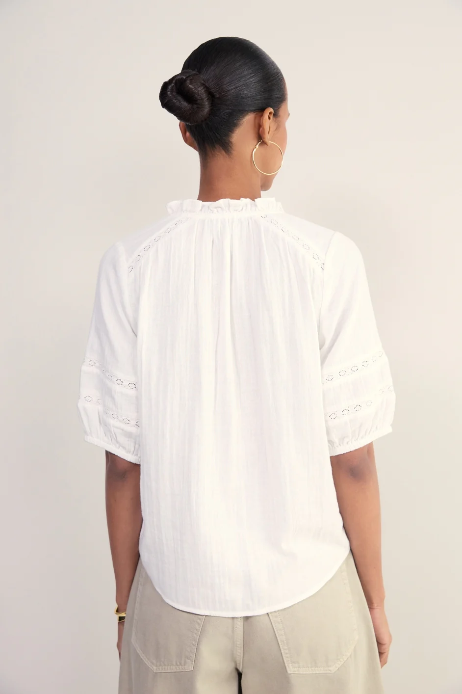 Nina Blouse - White - Image 3