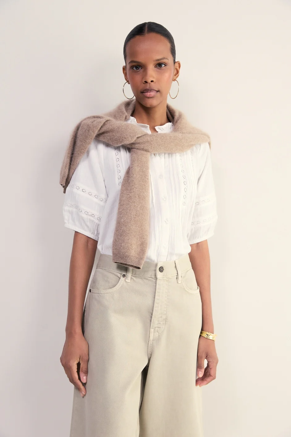 Nina Blouse - White - Image 5