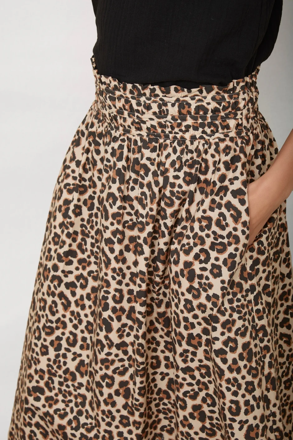 Nylah Skirt - Leopard - Image 5