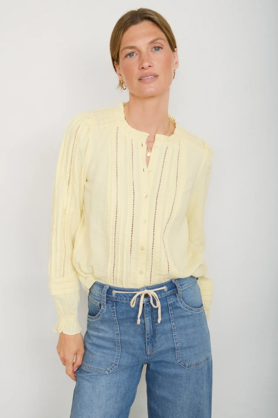Otti Blouse - Lemon