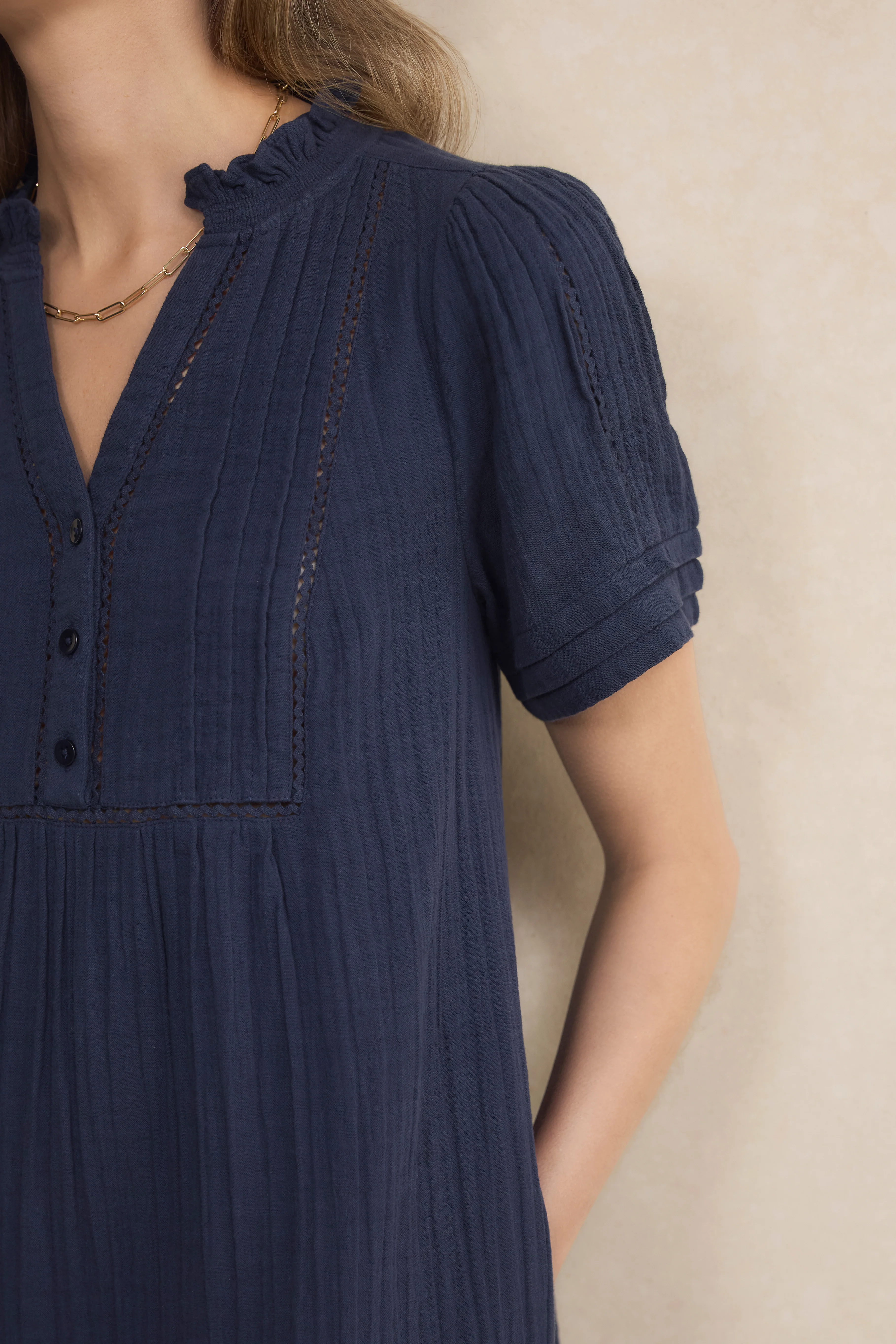 Otti Short Dress - Deep Midnight - Image 2