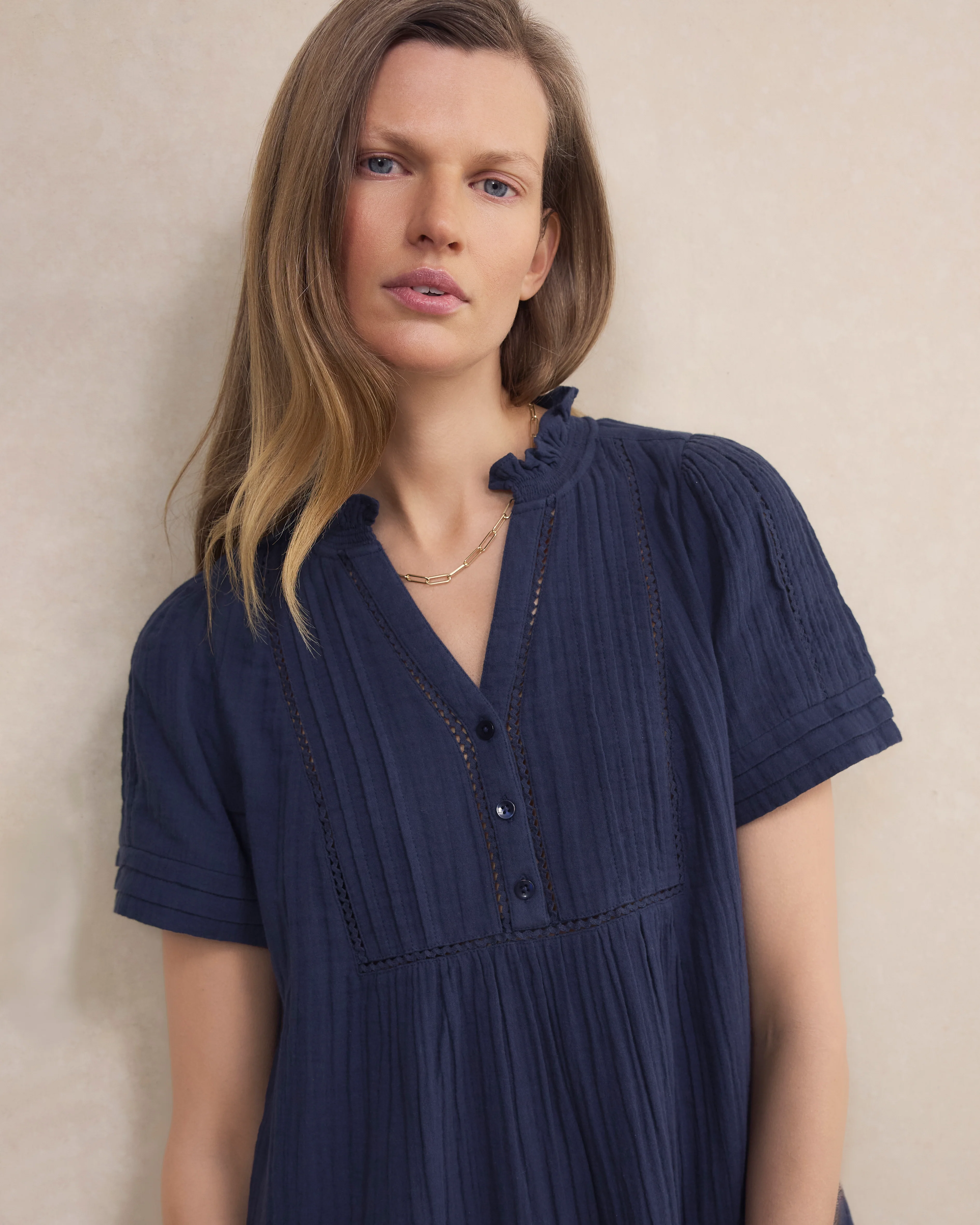 Otti Short Dress - Deep Midnight - Image 4