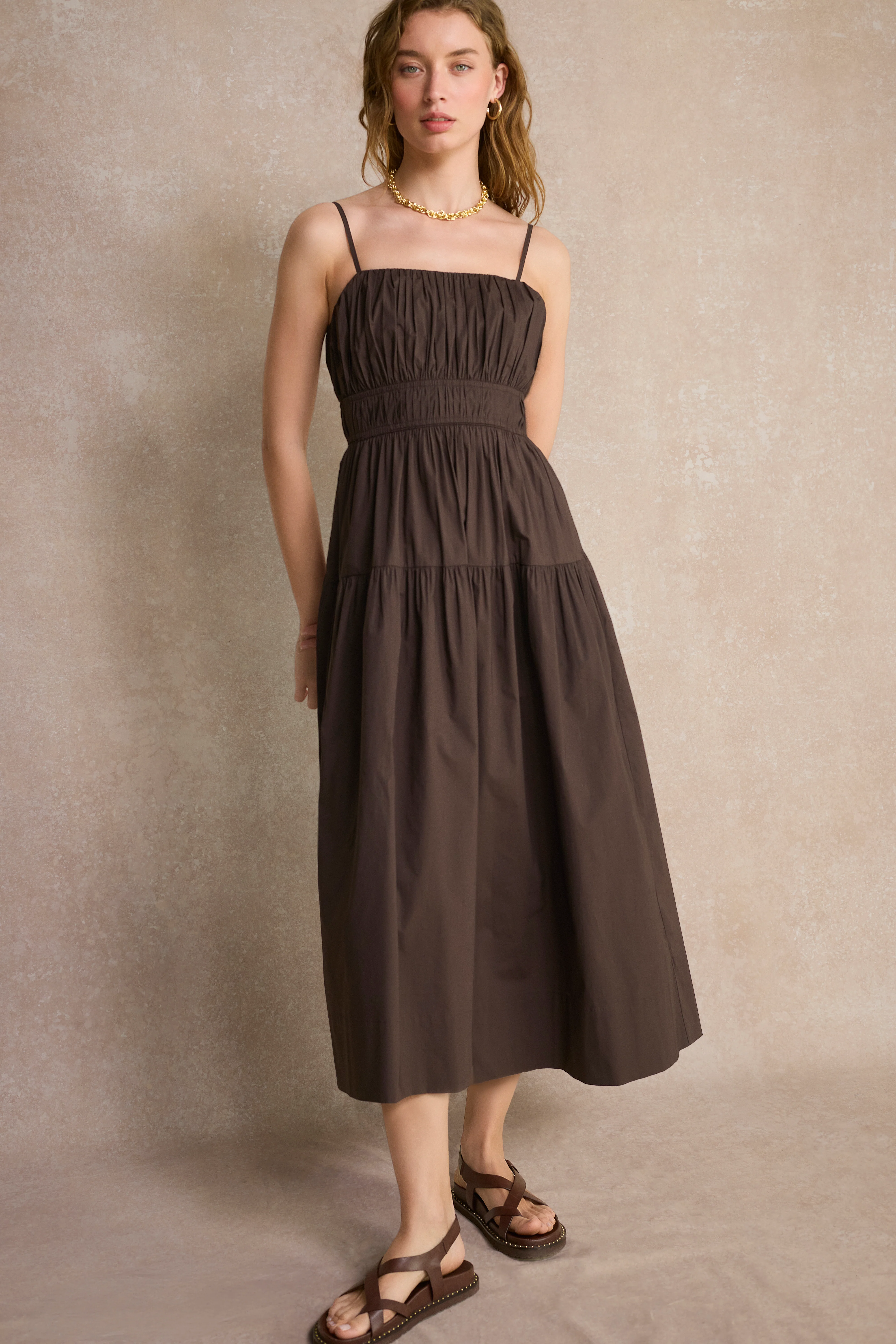 Ottilie Dress - Cocoa - Image 4