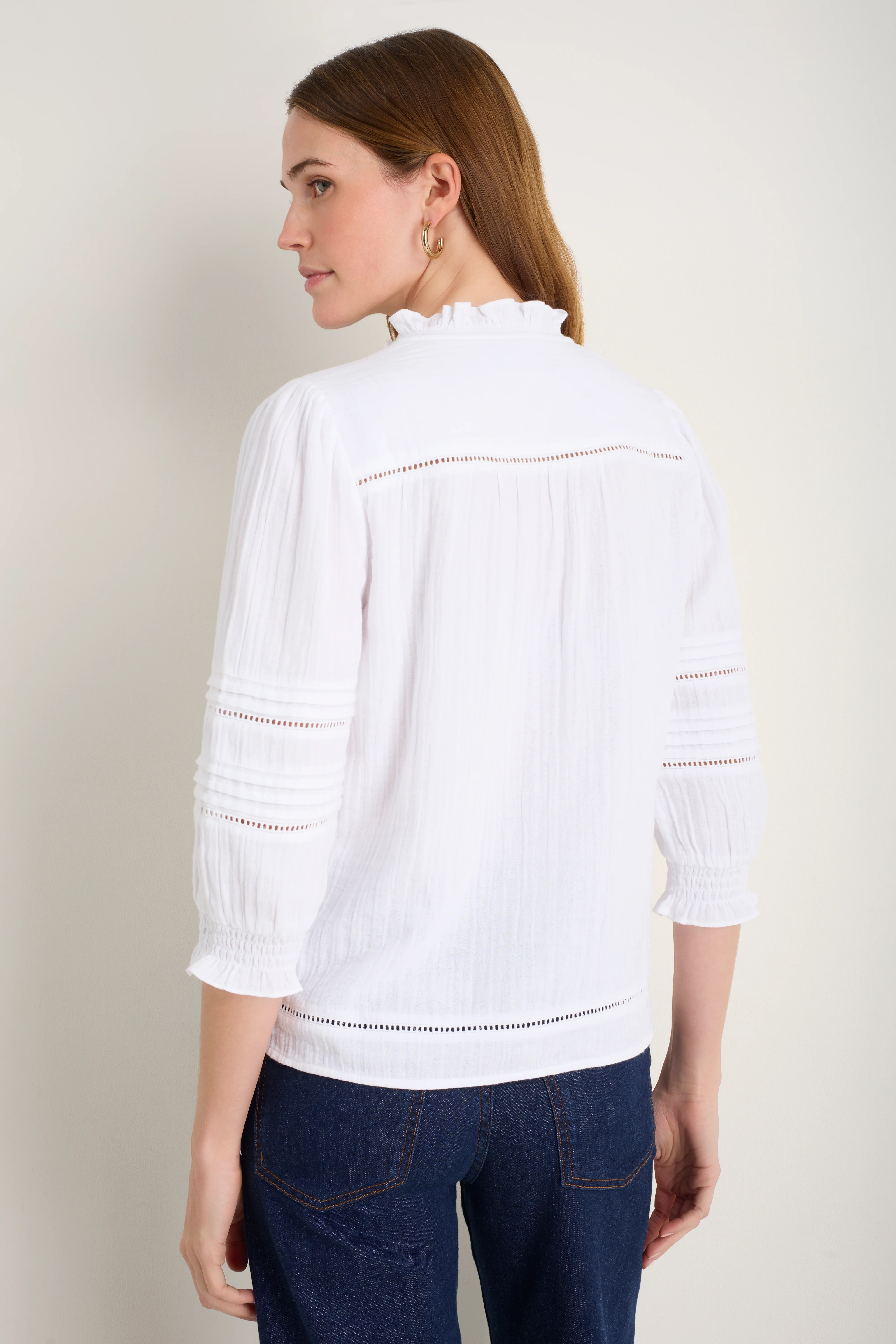 Ottilina Blouse - White - Image 4