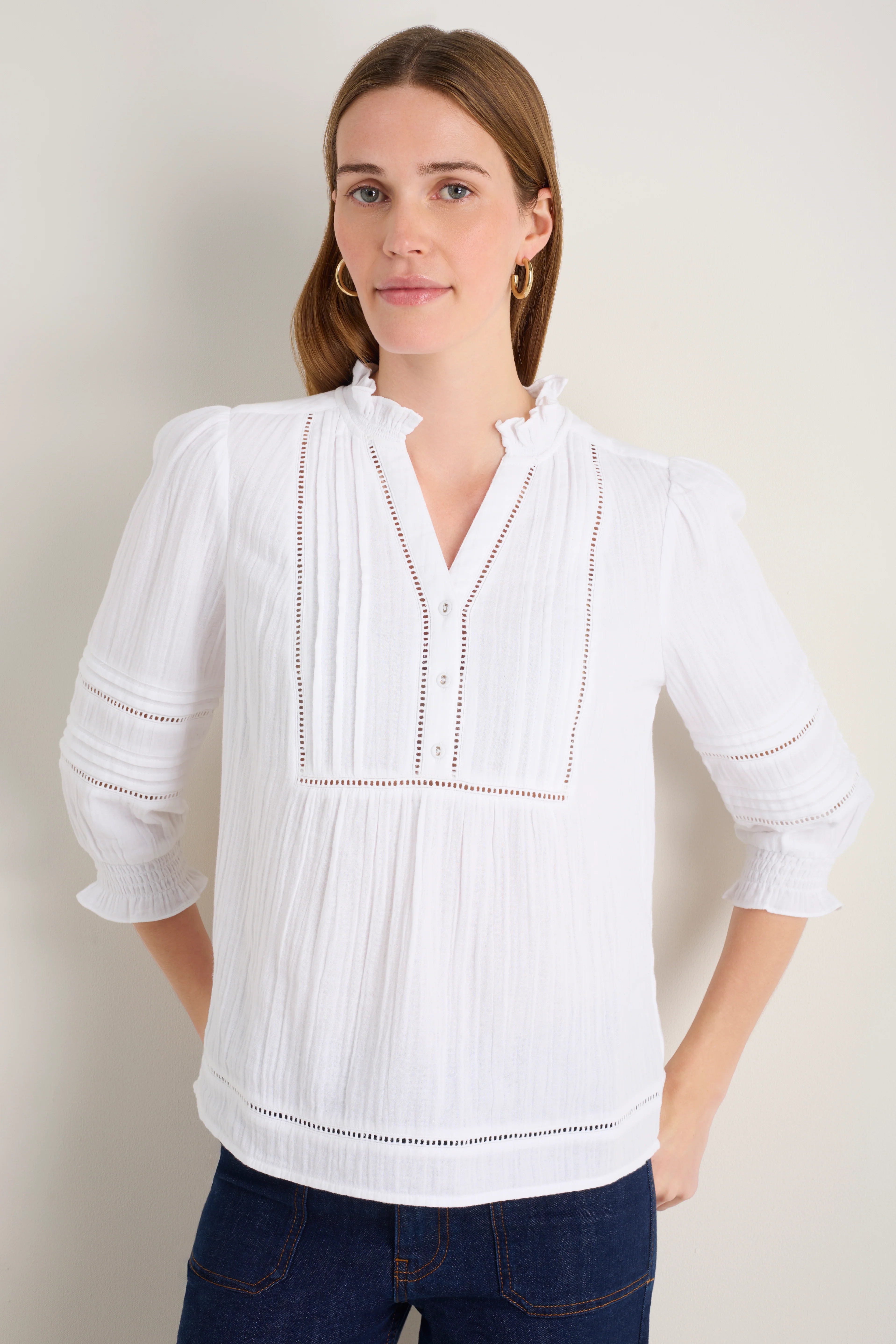 Ottilina Blouse - White - Image 5