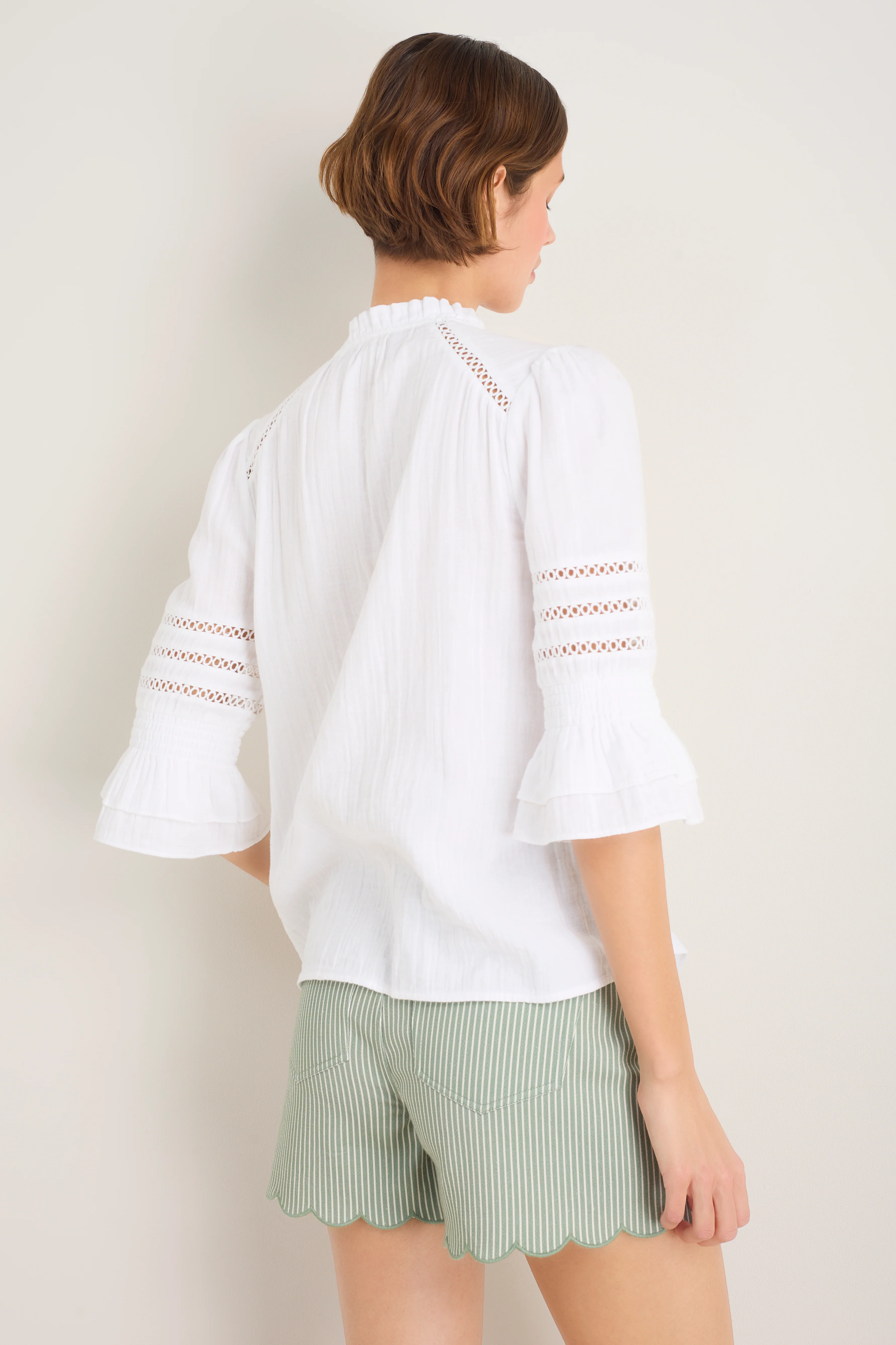 Parker Blouse - White - Image 4