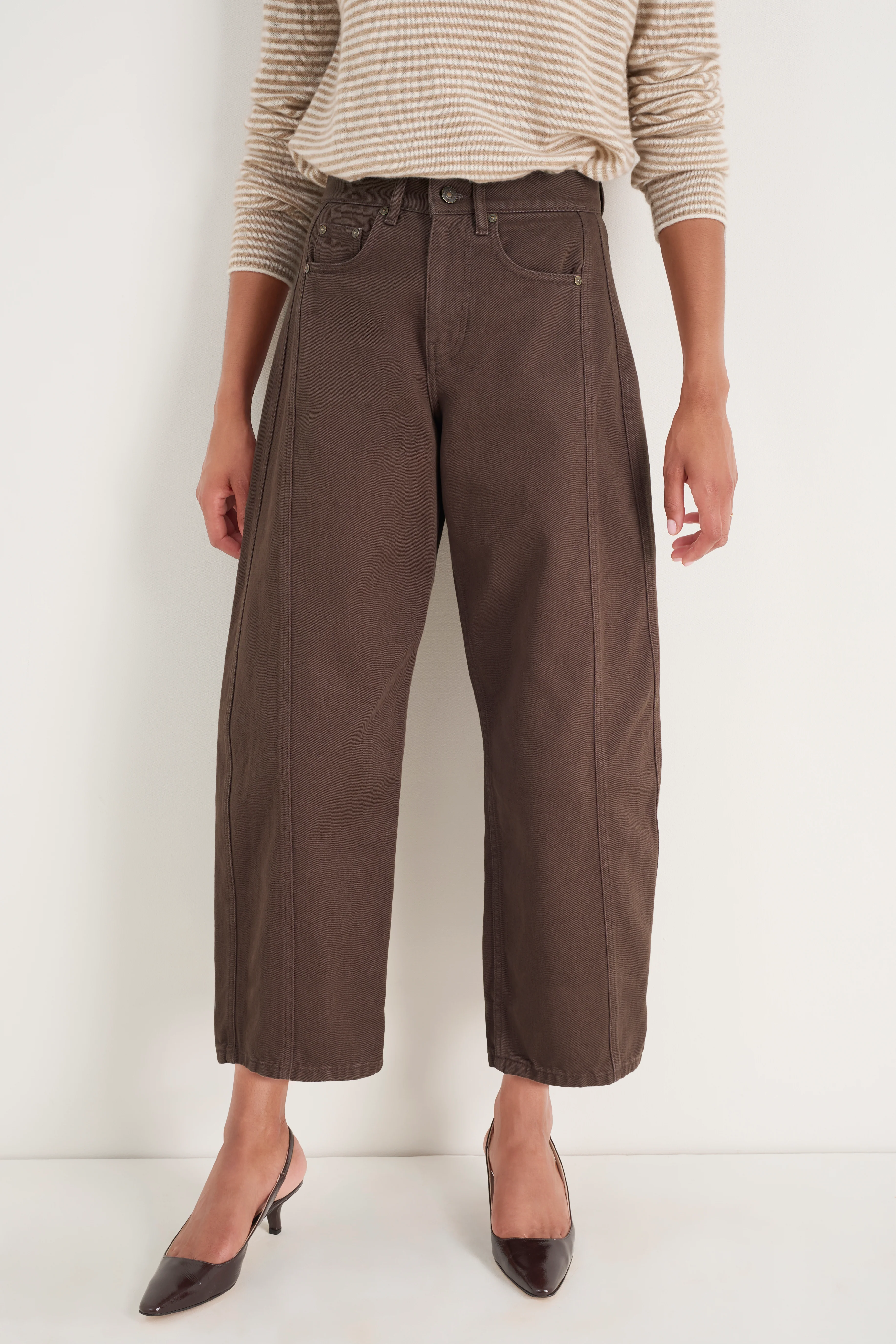 Remy Horseshoe Jean - Cocoa - Image 2