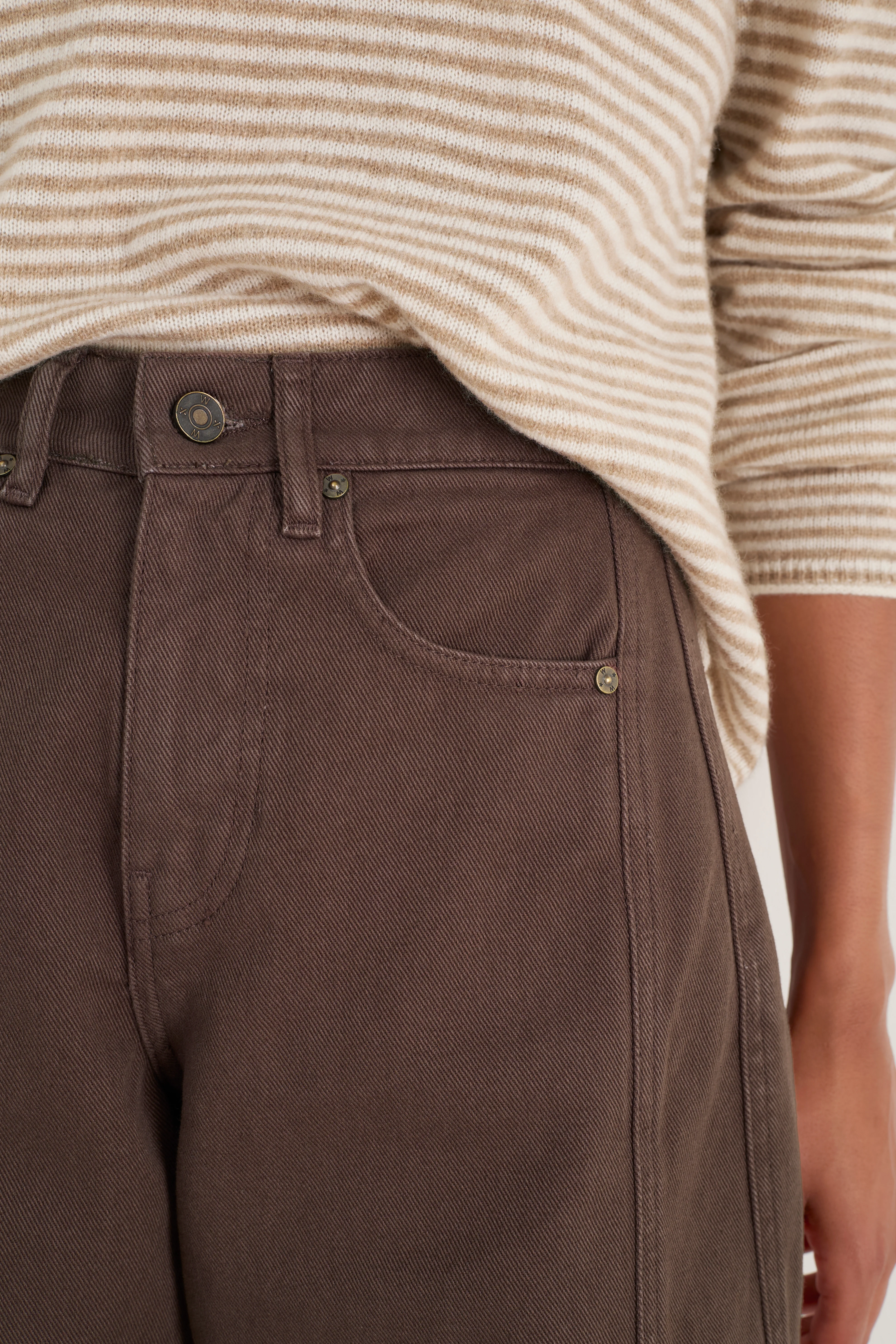 Remy Horseshoe Jean - Cocoa - Image 3