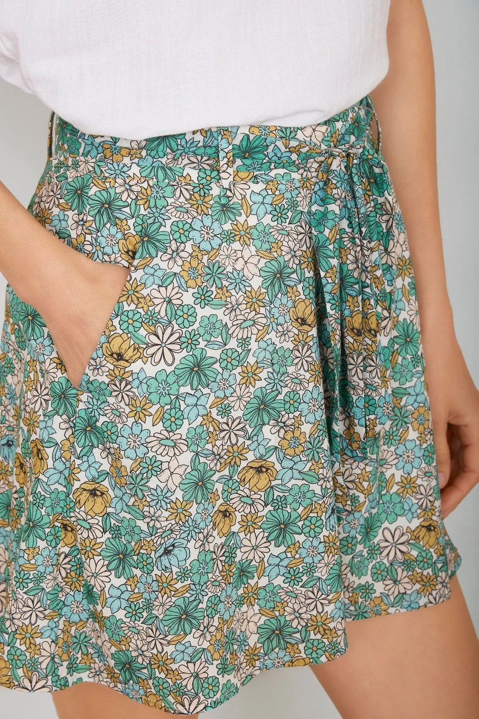 Rhiane Short - Retro Floral - Image 4