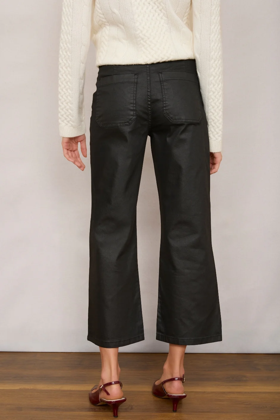 Jules Coated Jean - Black - Image 4